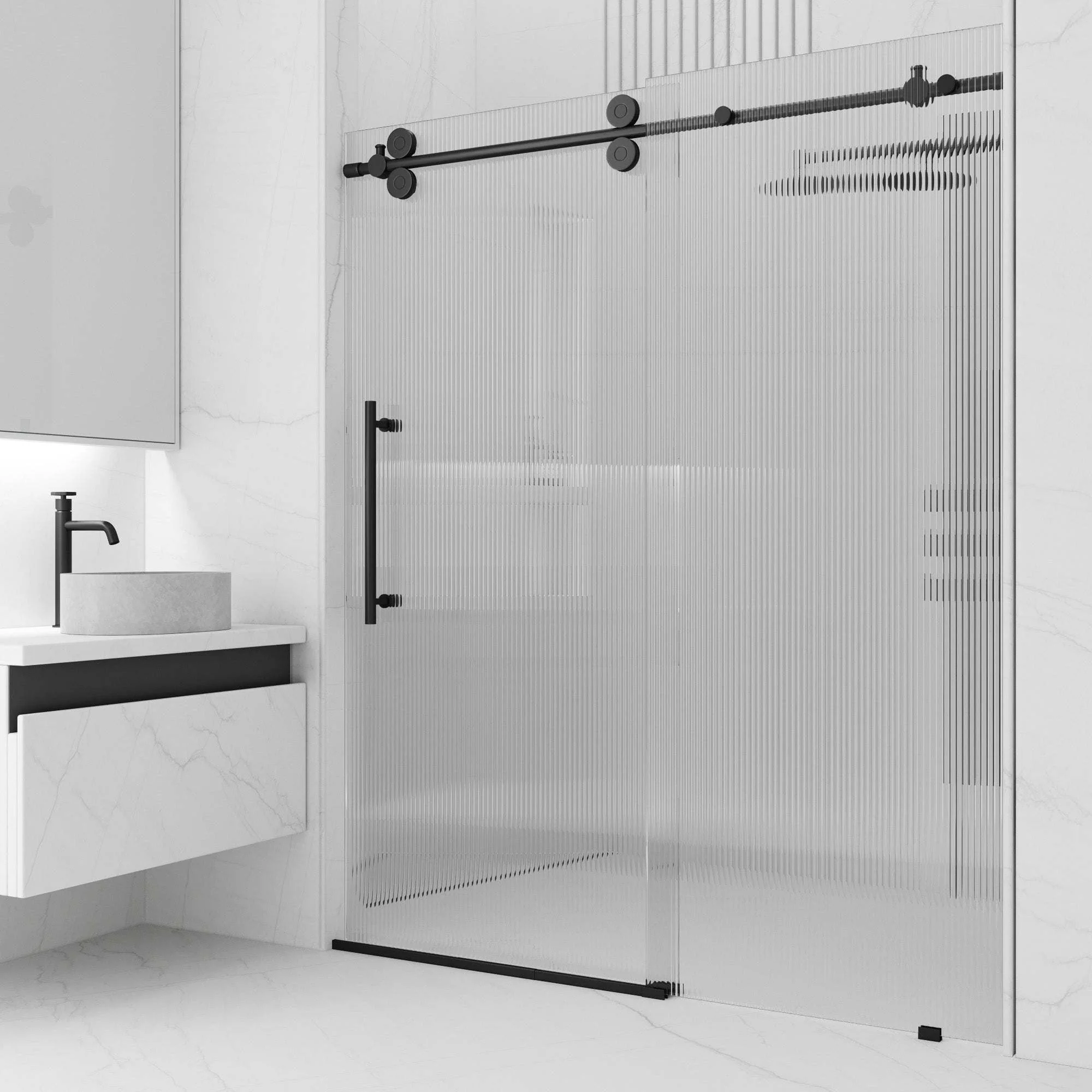 Elan Frameless Sliding Shower Door - Image 14