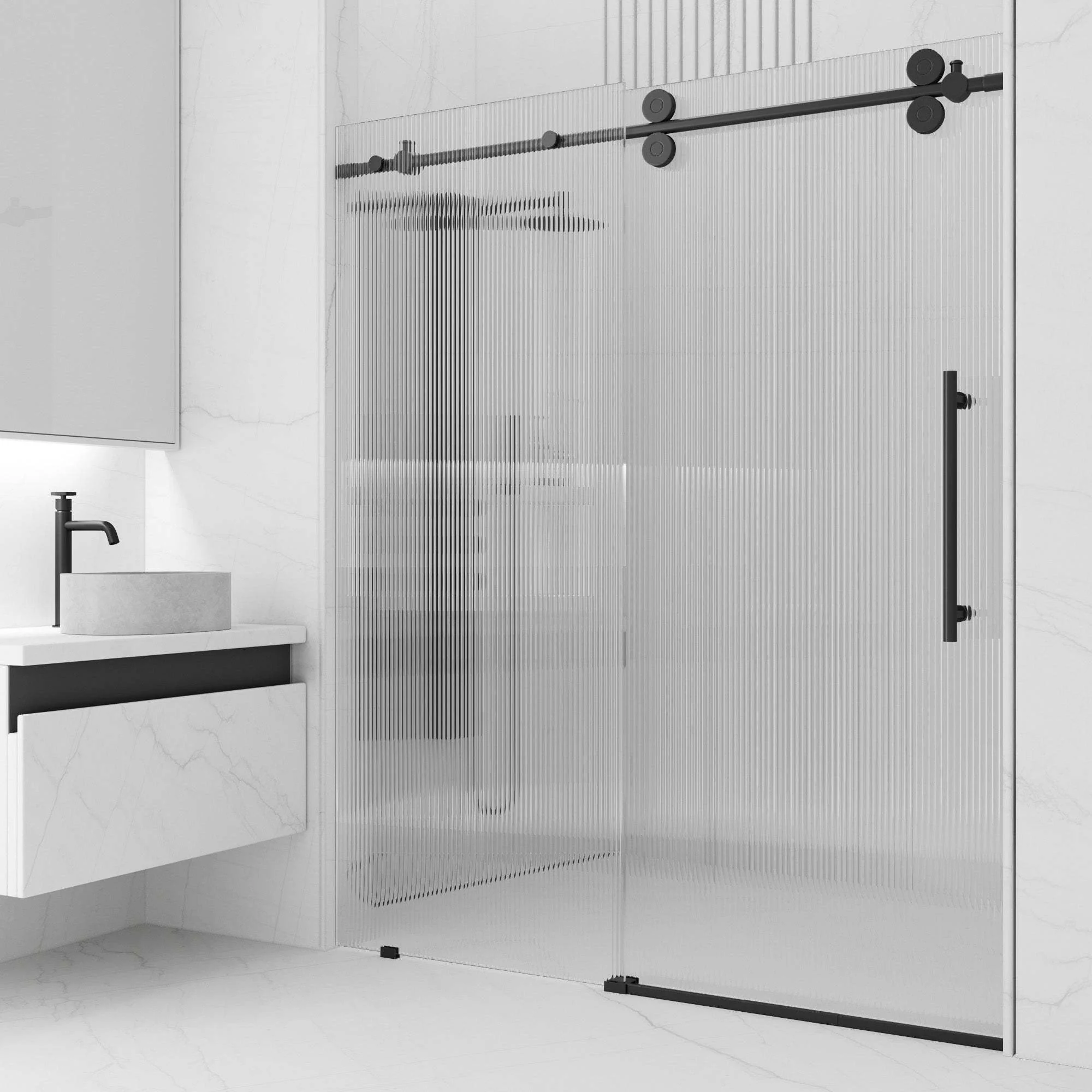 Elan Frameless Sliding Shower Door - Image 15