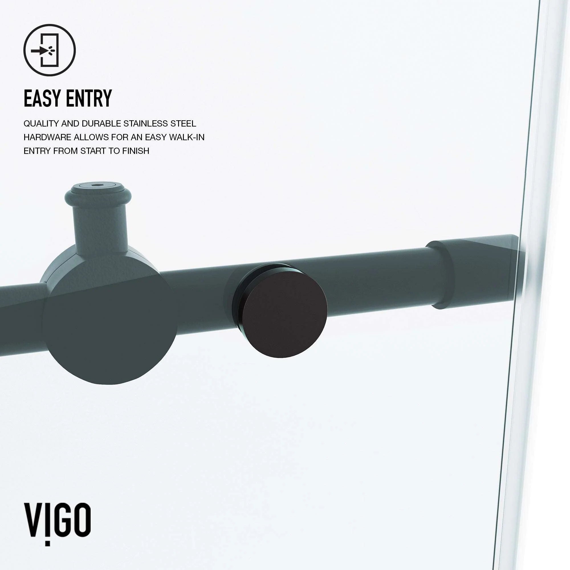 Elan Frameless Sliding Shower Door - Image 167