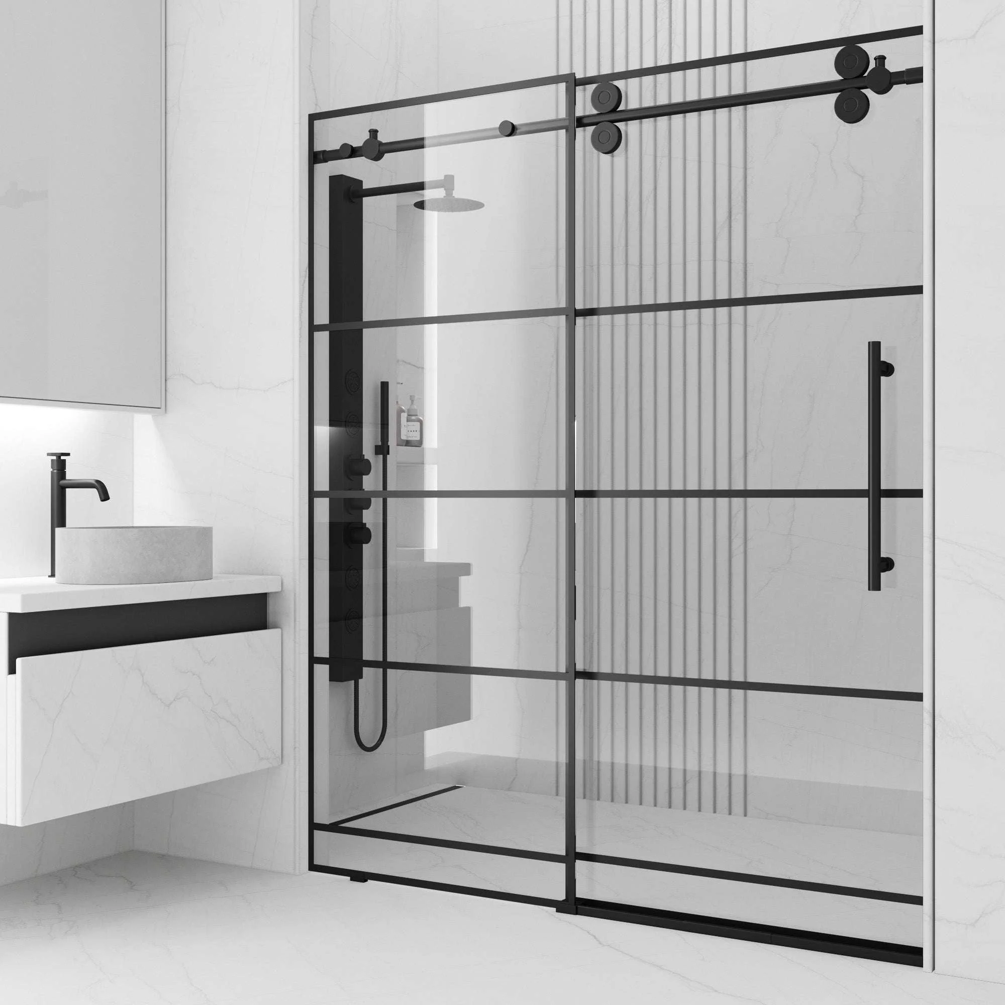 Elan Frameless Sliding Shower Door - Image 18