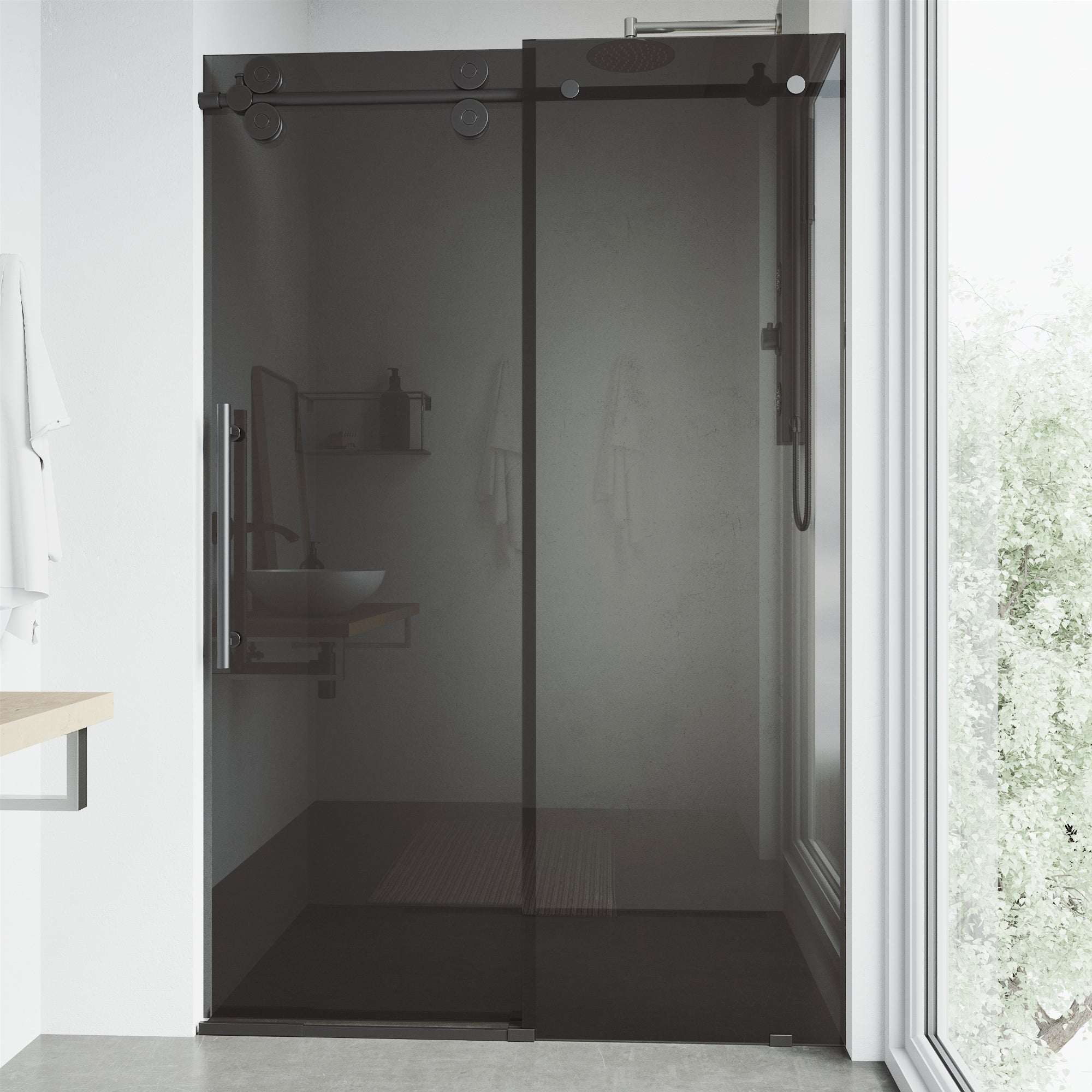 Elan Frameless Sliding Shower Door - Image 187