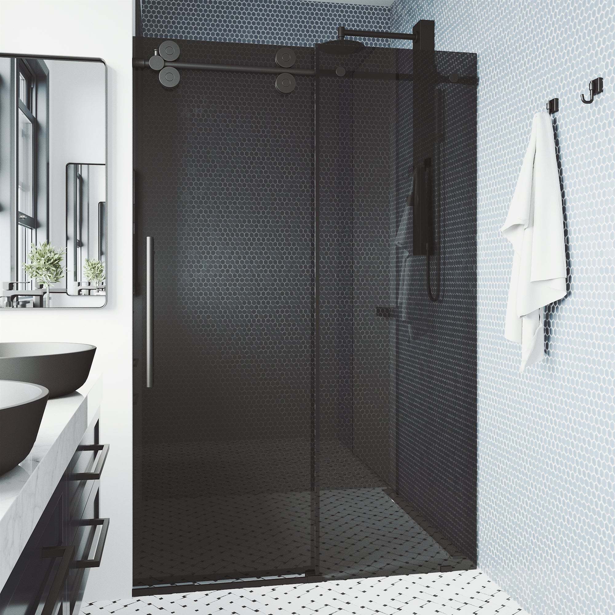 Elan Frameless Sliding Shower Door - Image 189