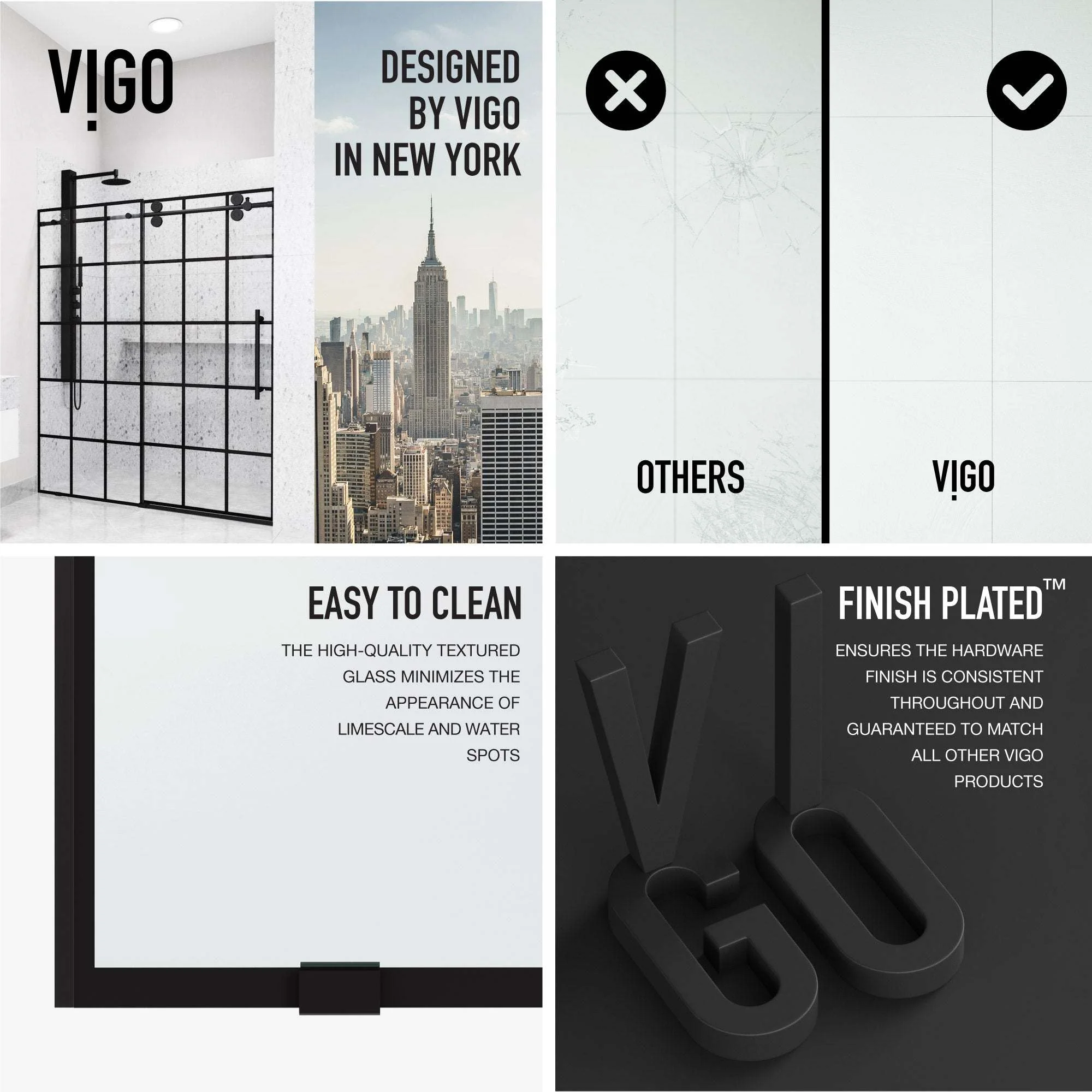 Elan Frameless Sliding Shower Door - Image 228