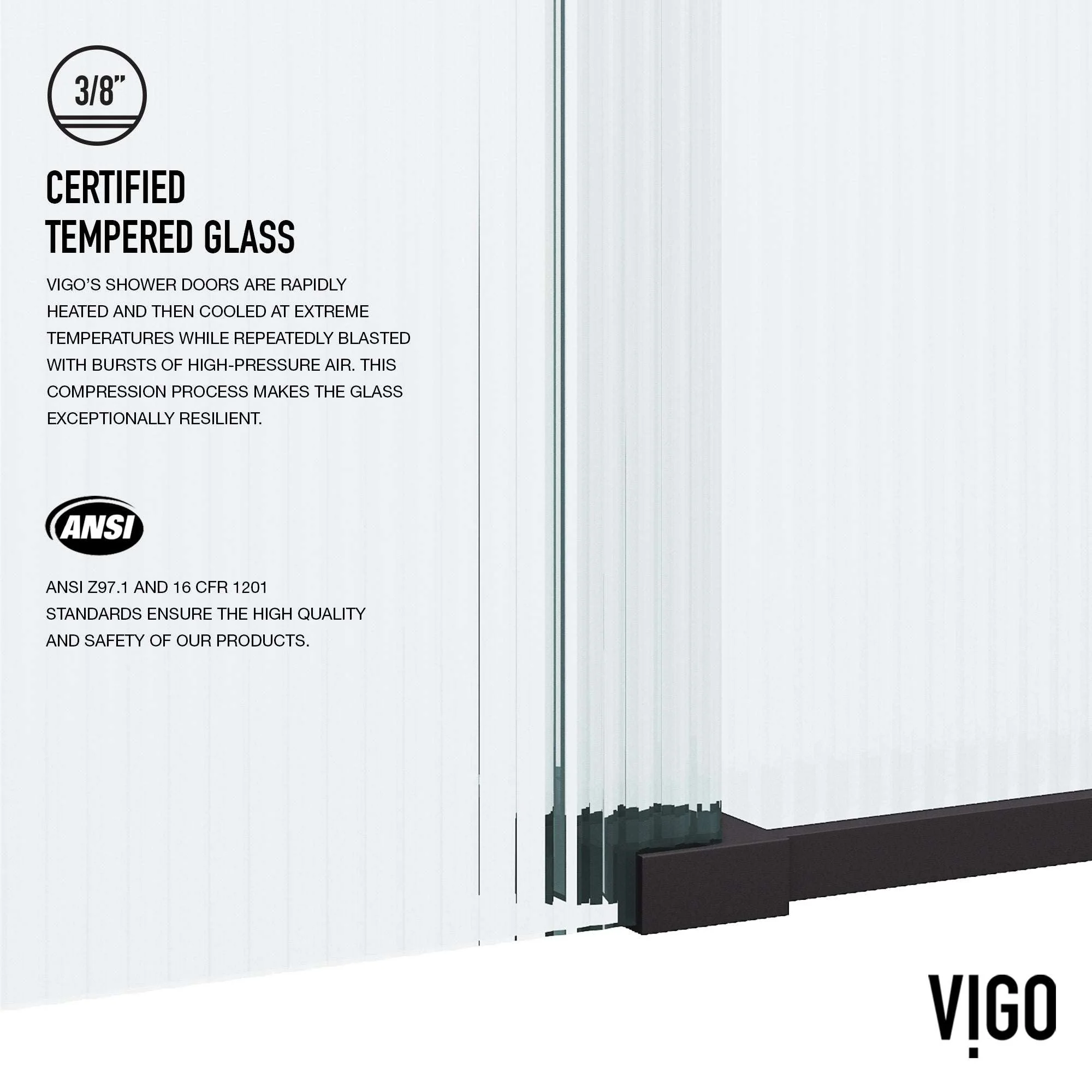 Elan Frameless Sliding Shower Door - Image 243