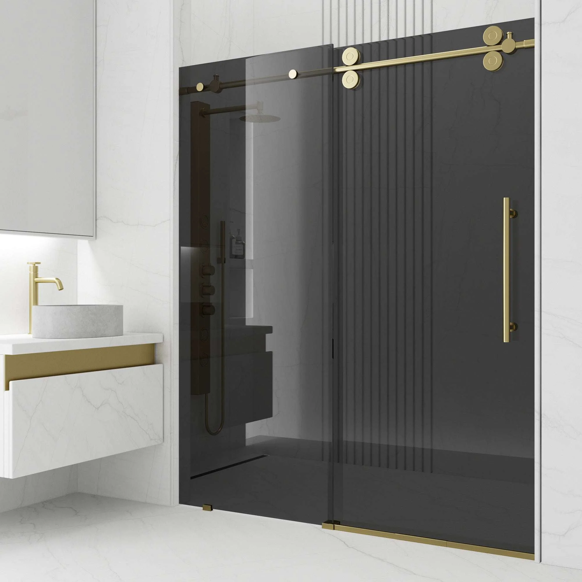 Elan Frameless Sliding Shower Door - Image 30