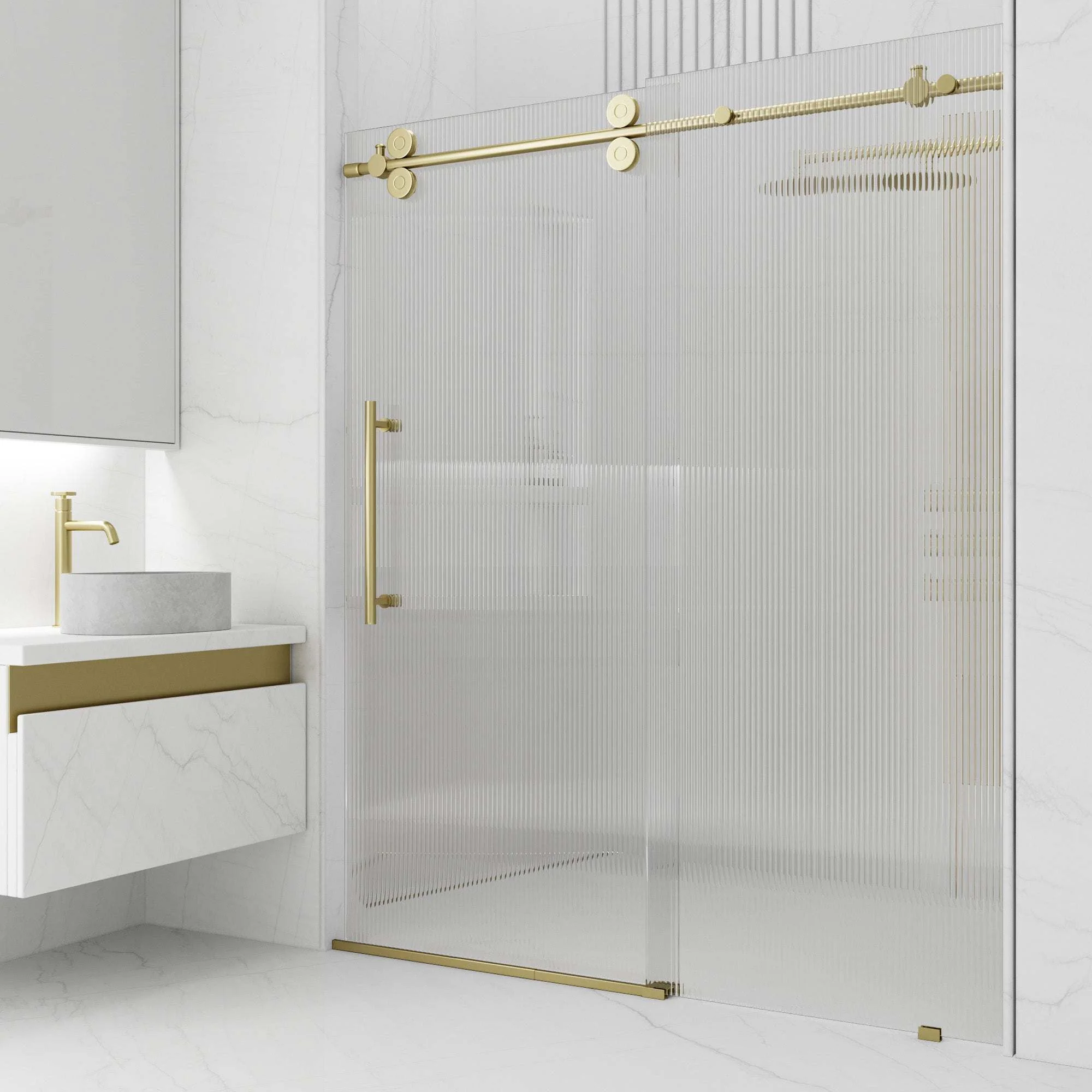 Elan Frameless Sliding Shower Door - Image 32
