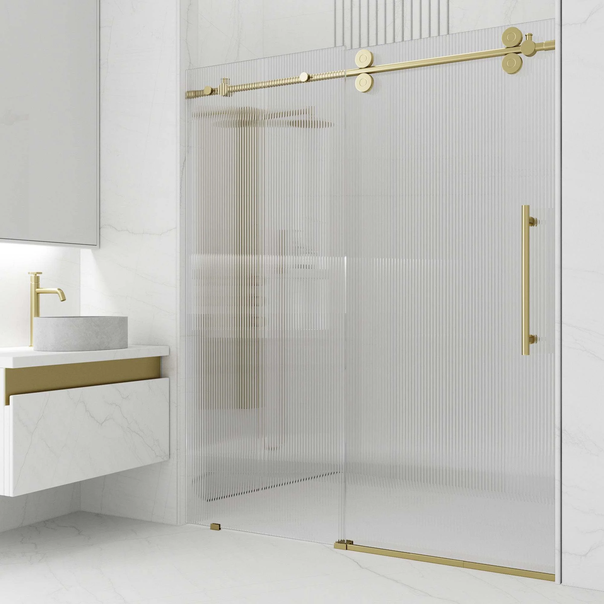 Elan Frameless Sliding Shower Door - Image 33