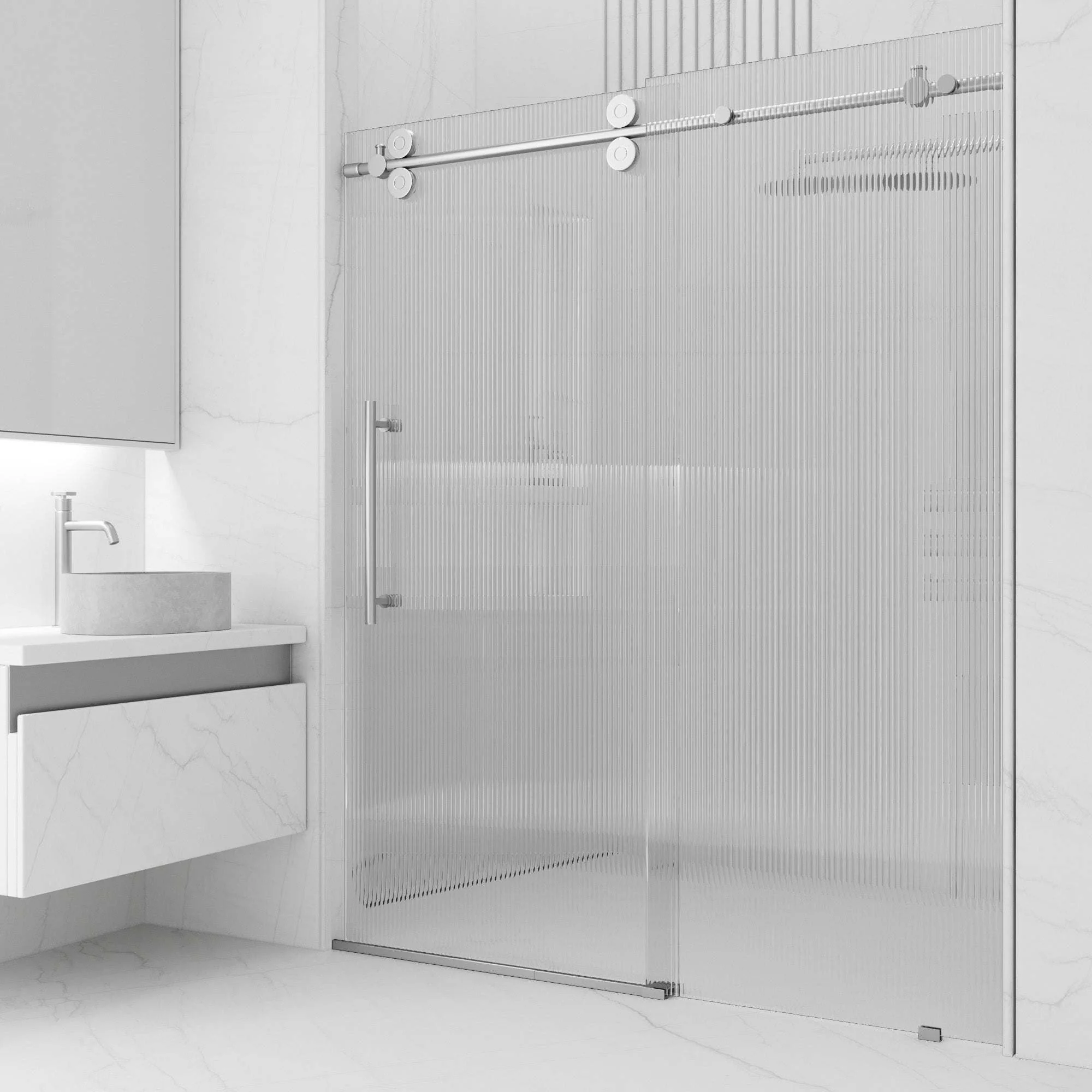 Elan Frameless Sliding Shower Door - Image 45