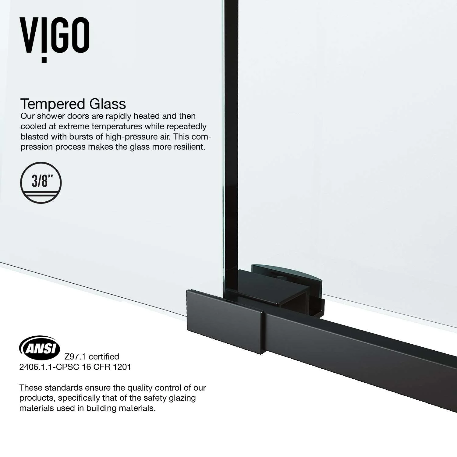 Elan Frameless Sliding Shower Door - Image 63