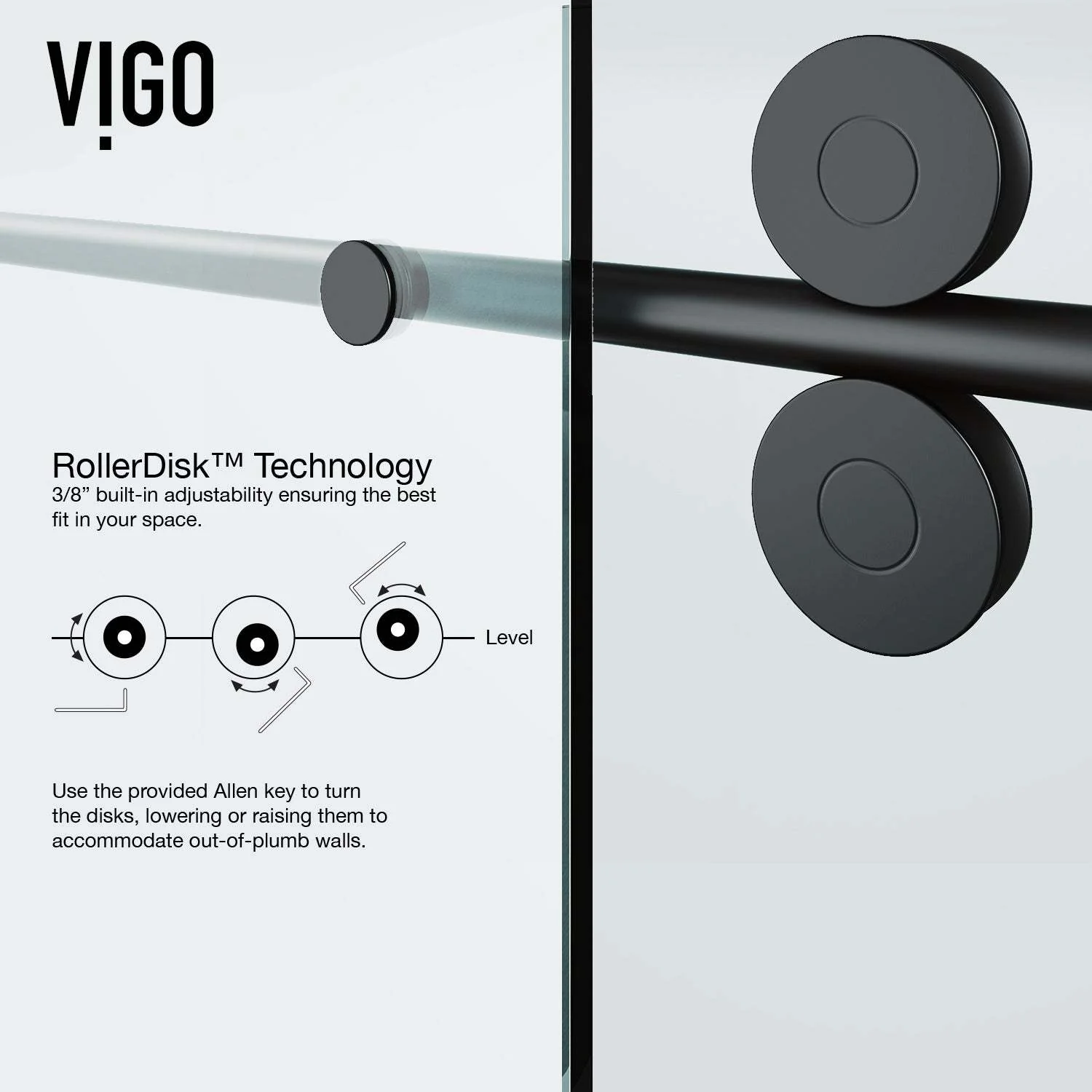 Elan Frameless Sliding Shower Door - Image 65