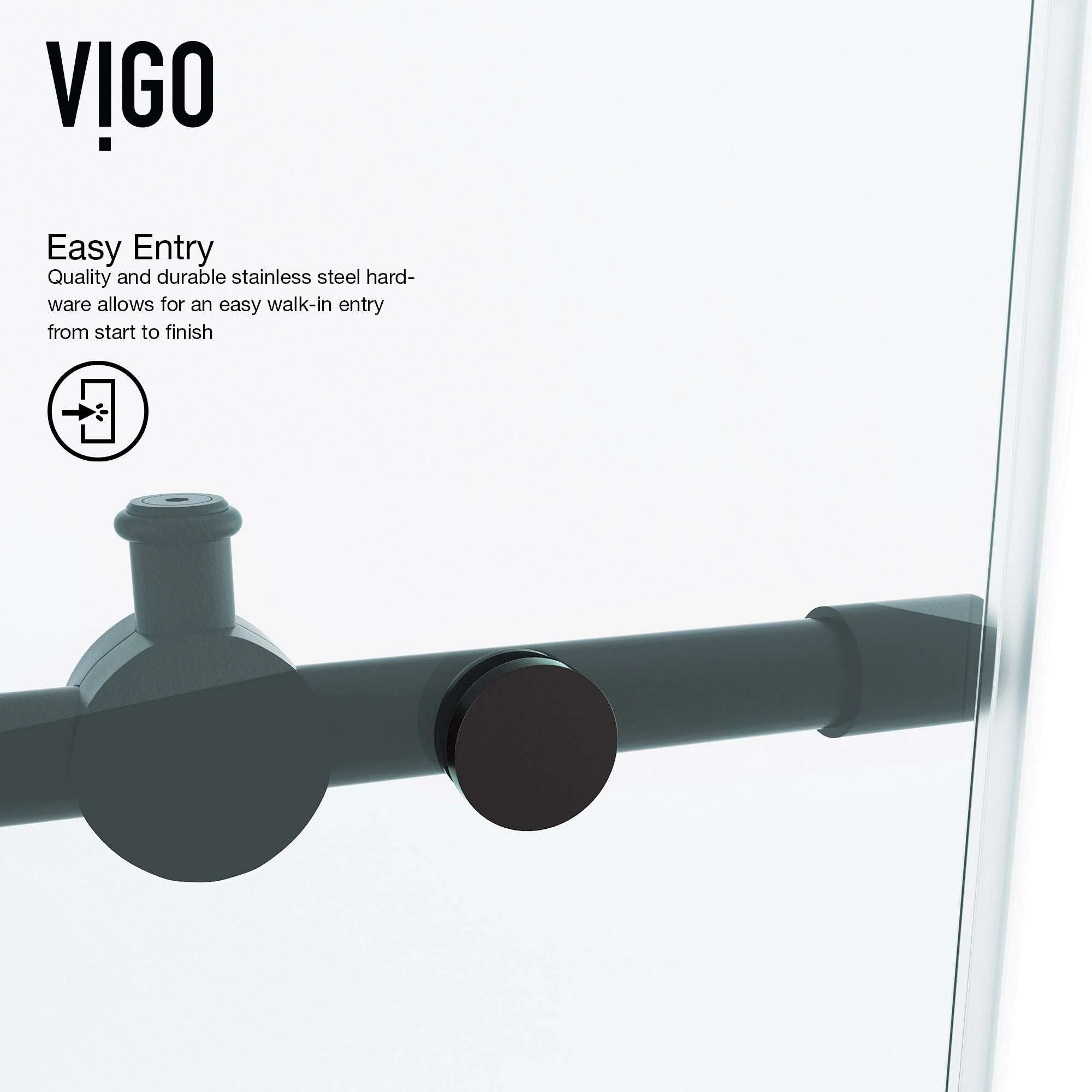 Elan Frameless Sliding Shower Door - Image 81