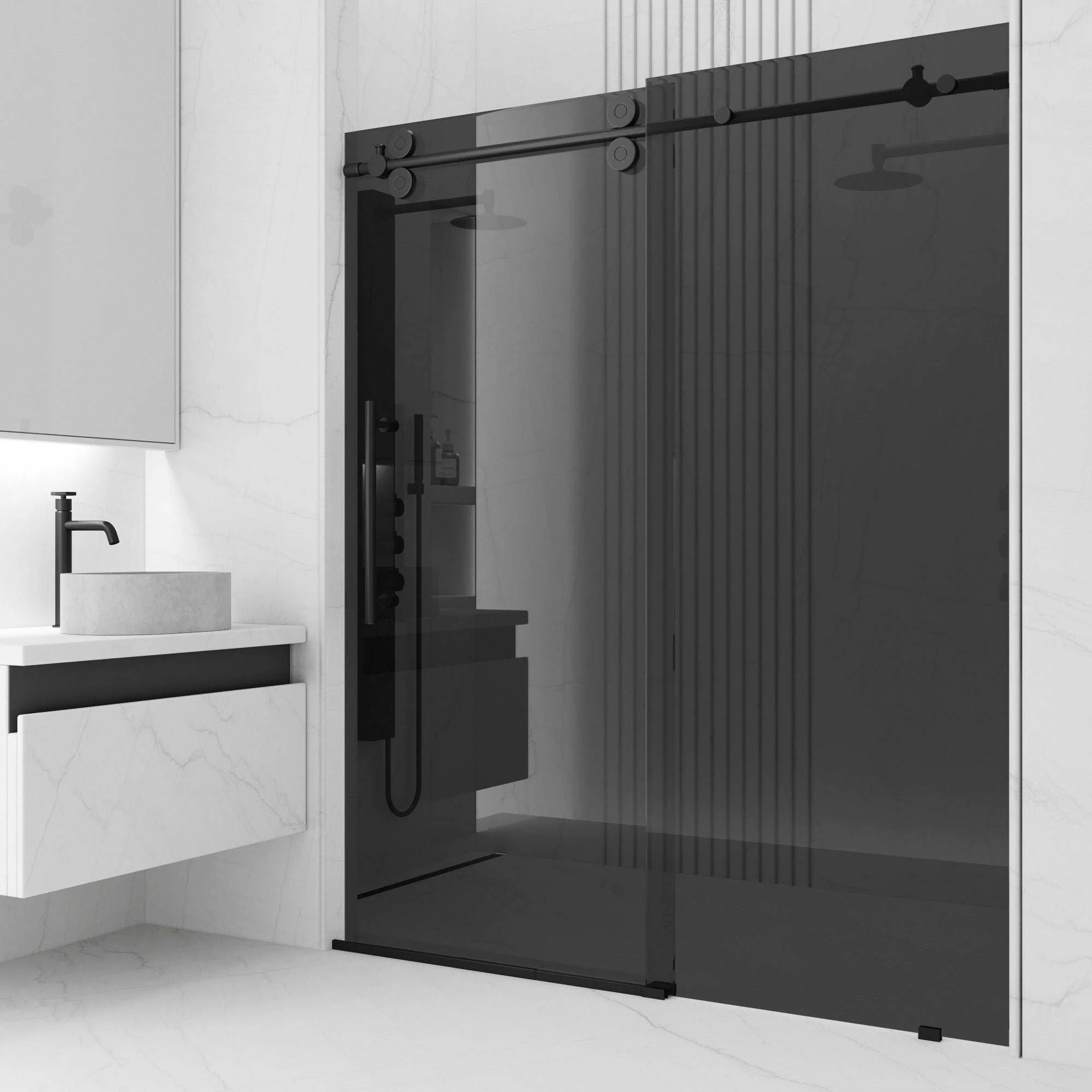 Elan Frameless Sliding Shower Door - Image 9