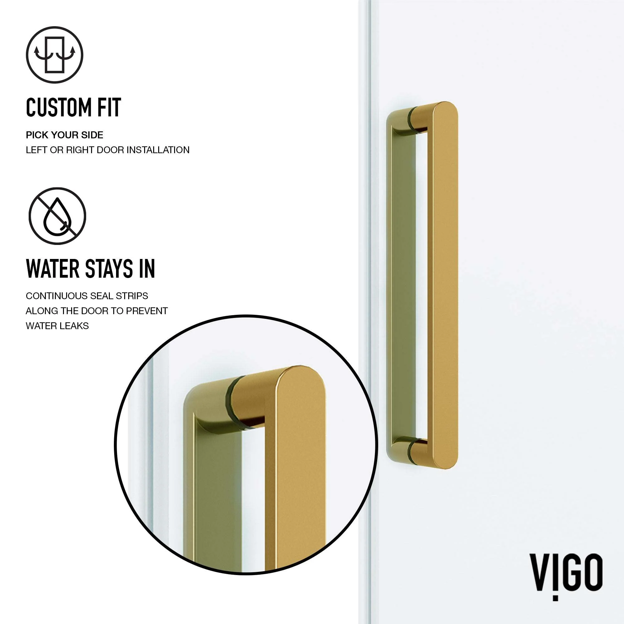 Elan VMotion™ Frameless Sliding Shower Door - Image 38