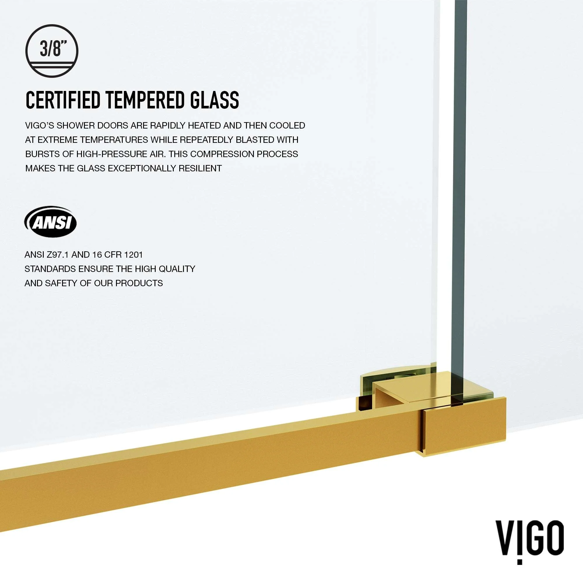 Elan VMotion™ Frameless Sliding Shower Door - Image 40