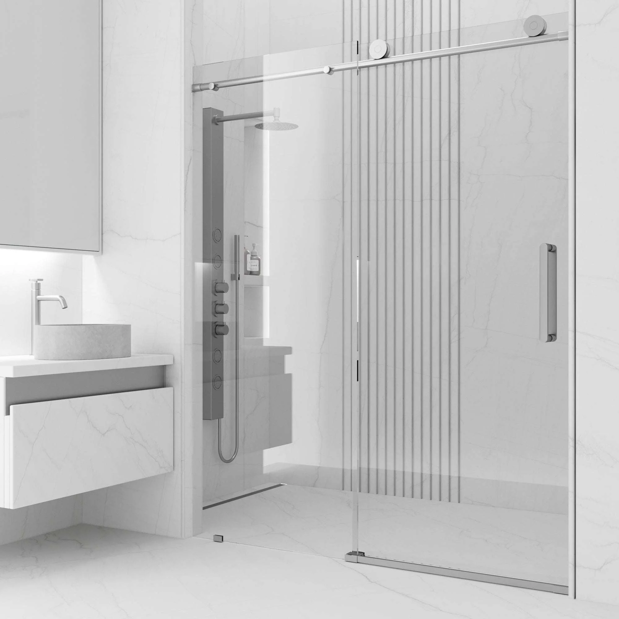 Elan VMotion™ Frameless Sliding Shower Door - Image 6