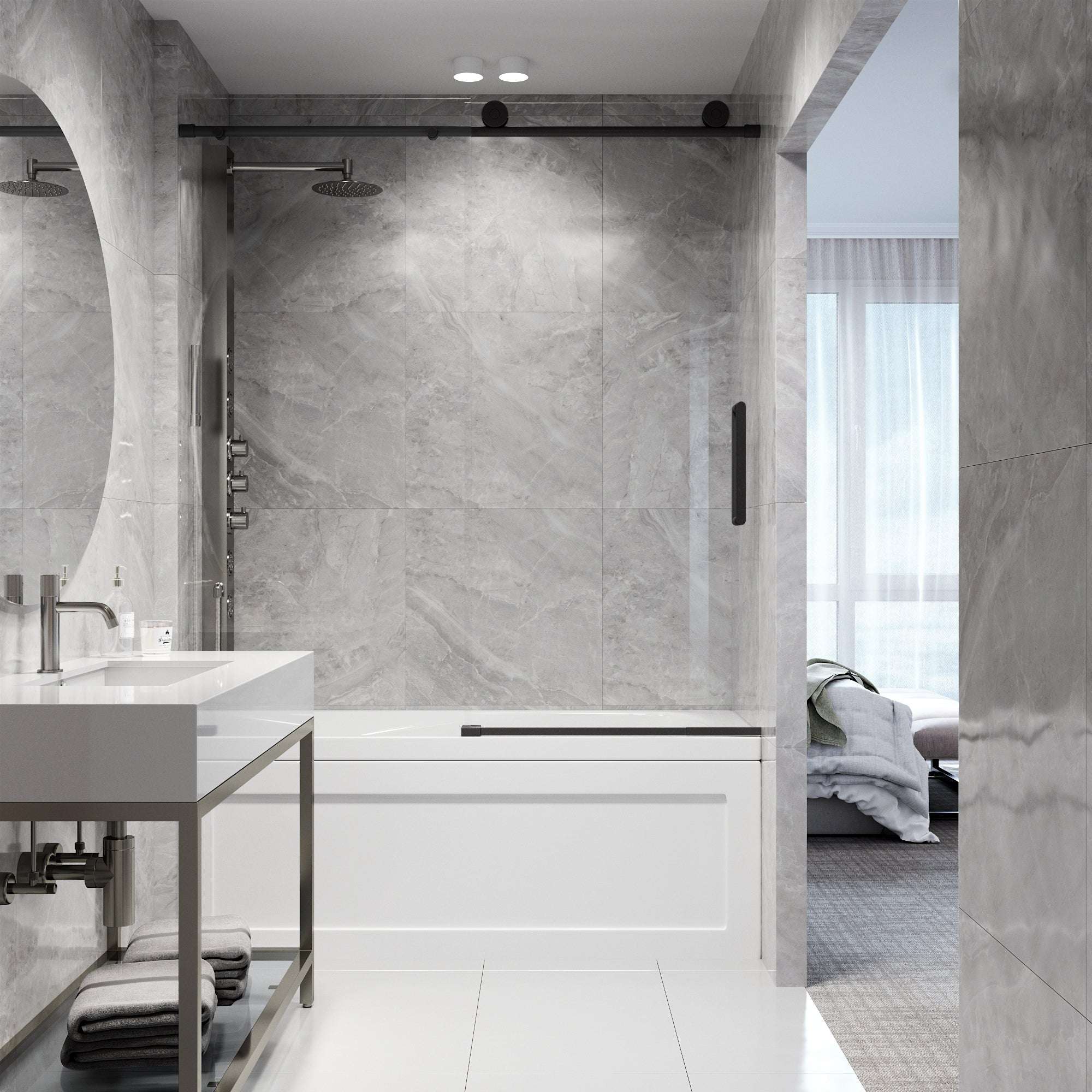 Elan VMotion™ Frameless Sliding Tub Door - Image 7