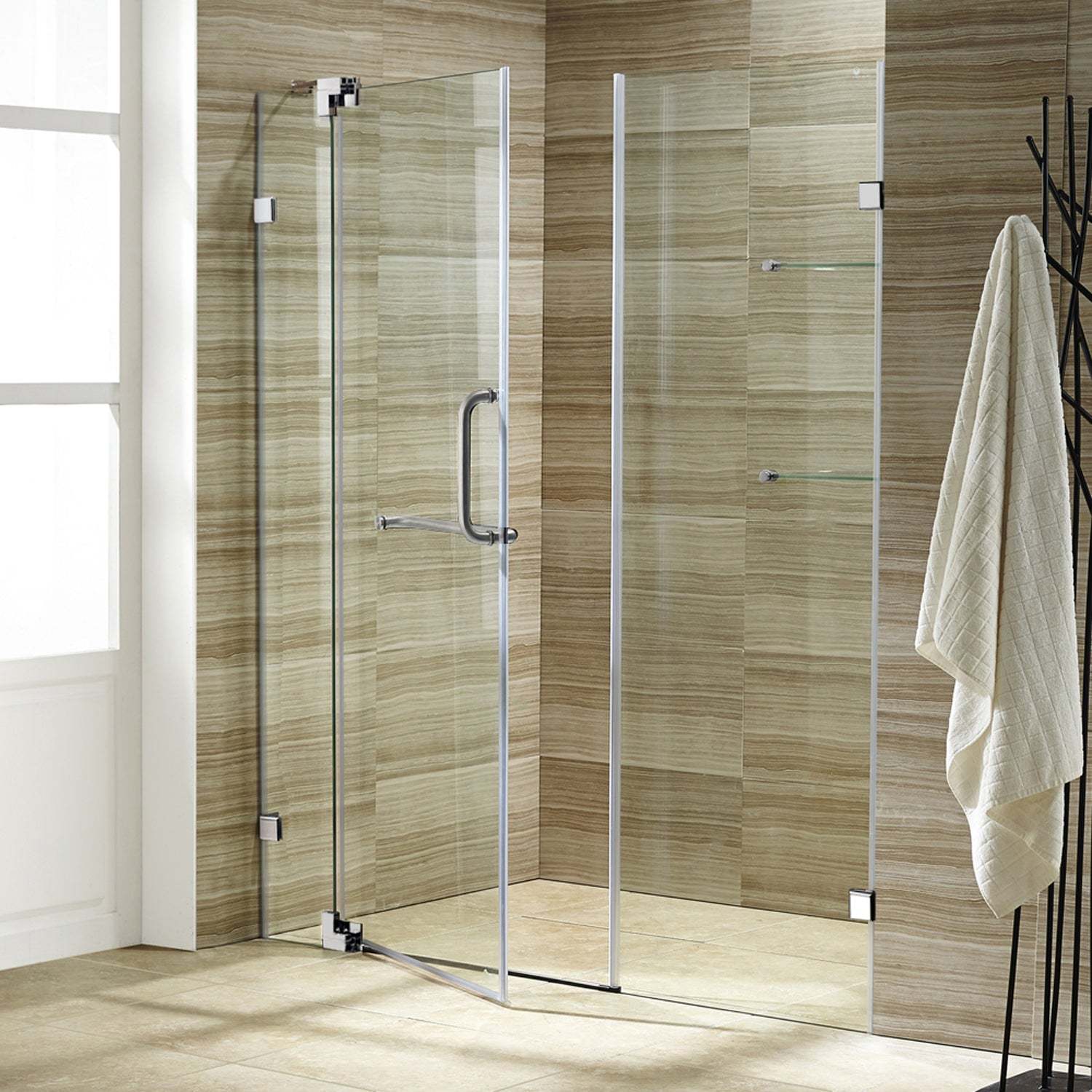 Pirouette Frameless Pivot Shower Door - Image 124