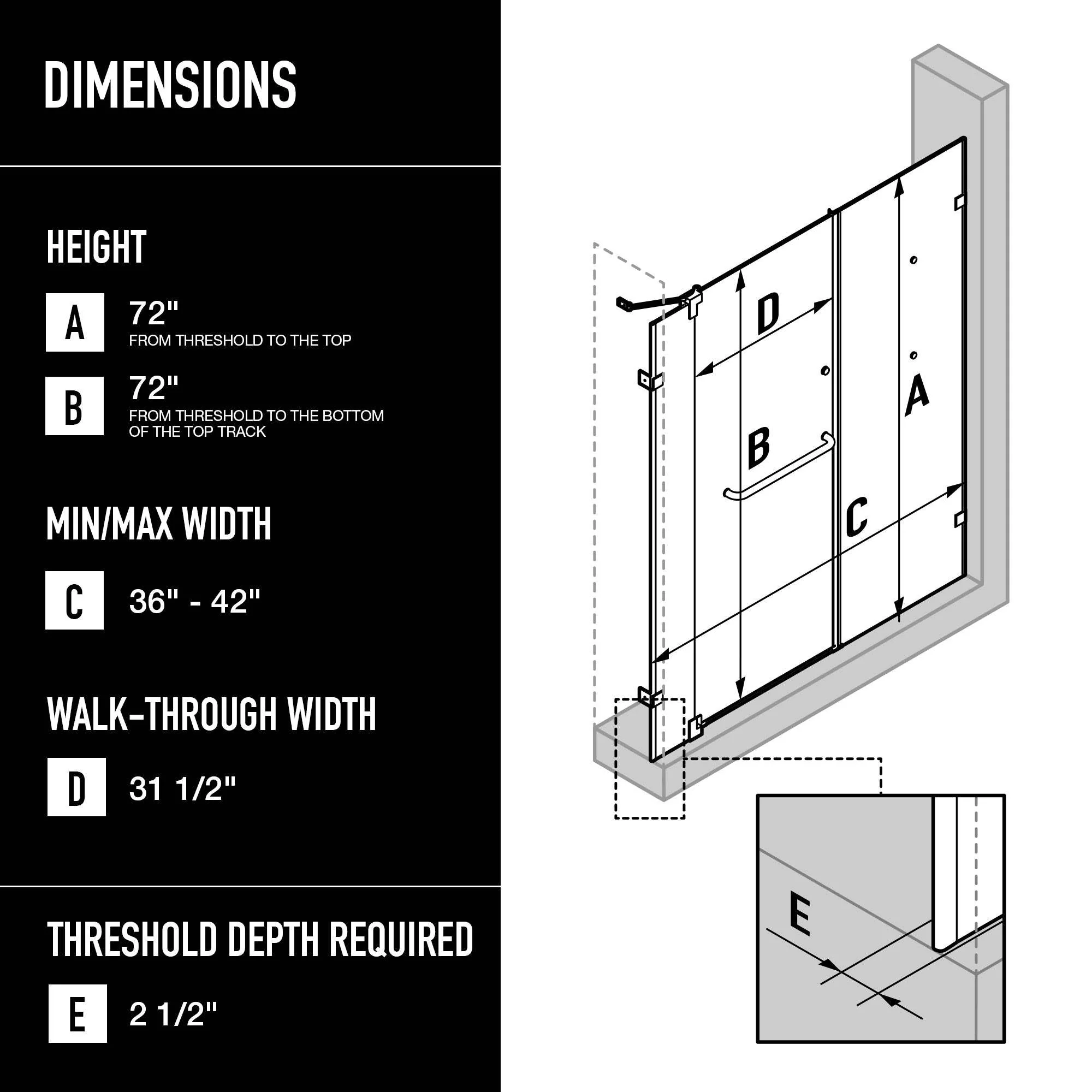 Pirouette Frameless Pivot Shower Door - Image 131