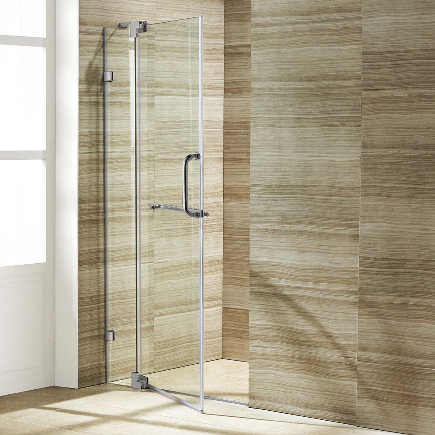 Pirouette Frameless Pivot Shower Door - Image 136