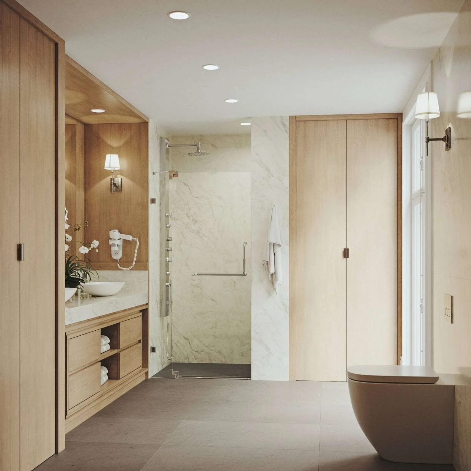 Pirouette Frameless Pivot Shower Door - Image 23
