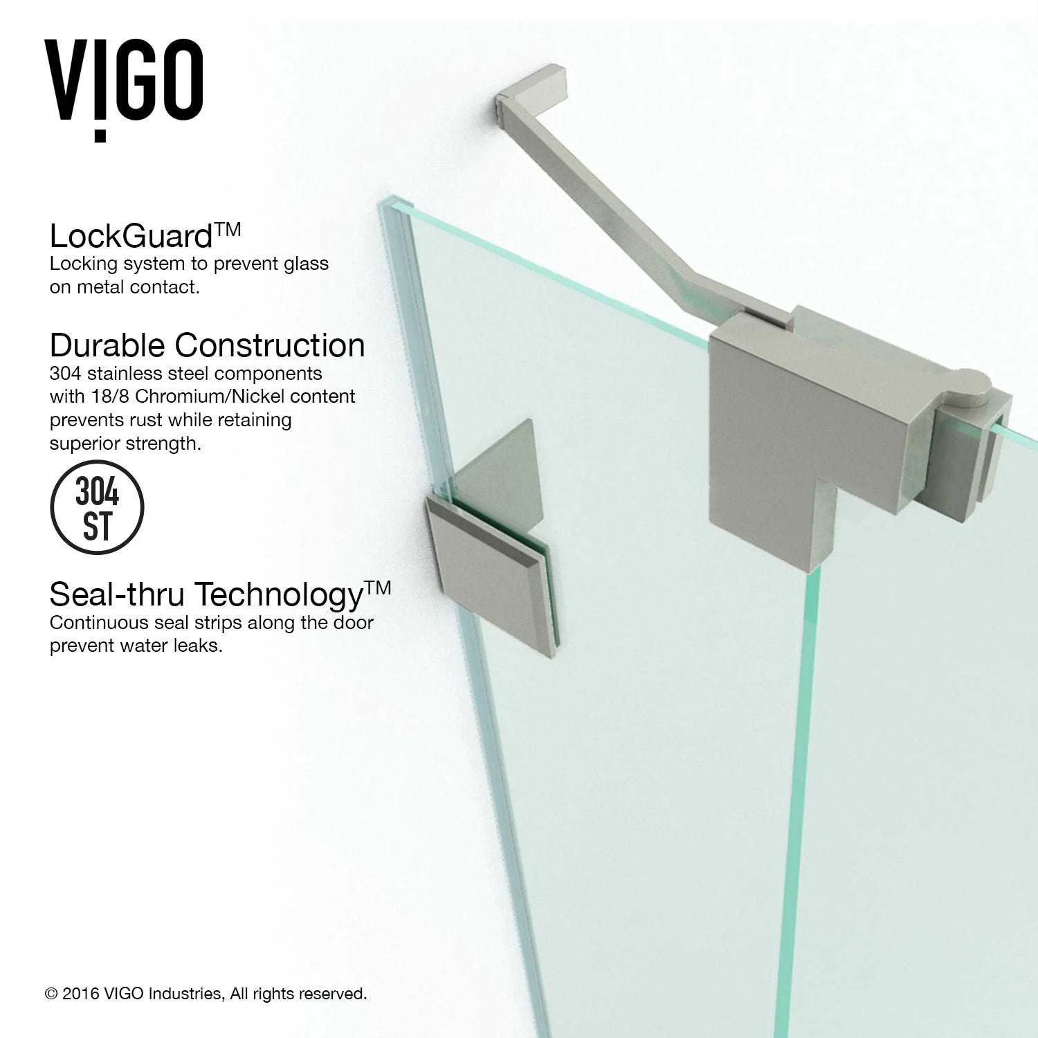 Pirouette Frameless Pivot Shower Door - Image 77
