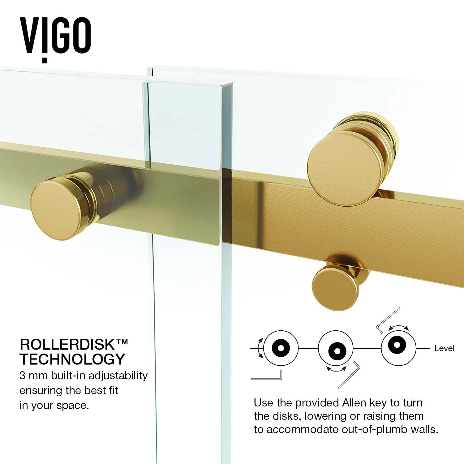Luca Frameless Sliding Shower Door - Image 28