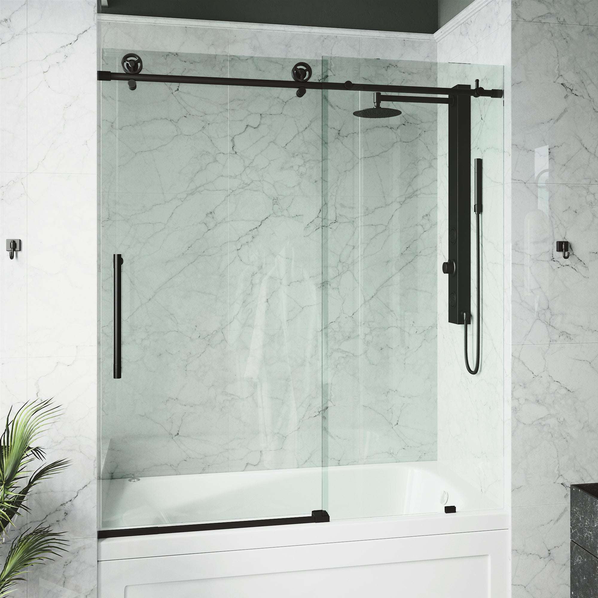 Elan Cass Frameless Sliding Tub Door 56–60 in. - Image 22
