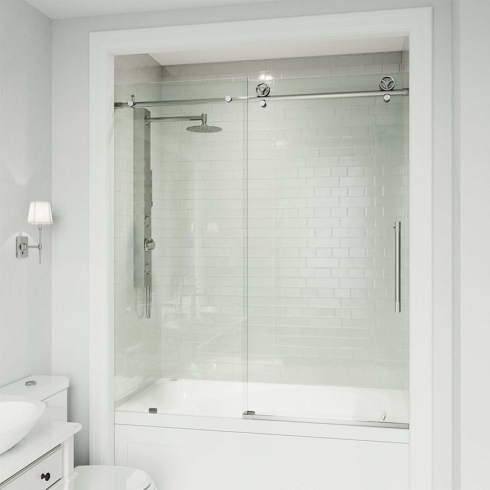 Elan Cass Frameless Sliding Tub Door 56–60 in. - Image 48