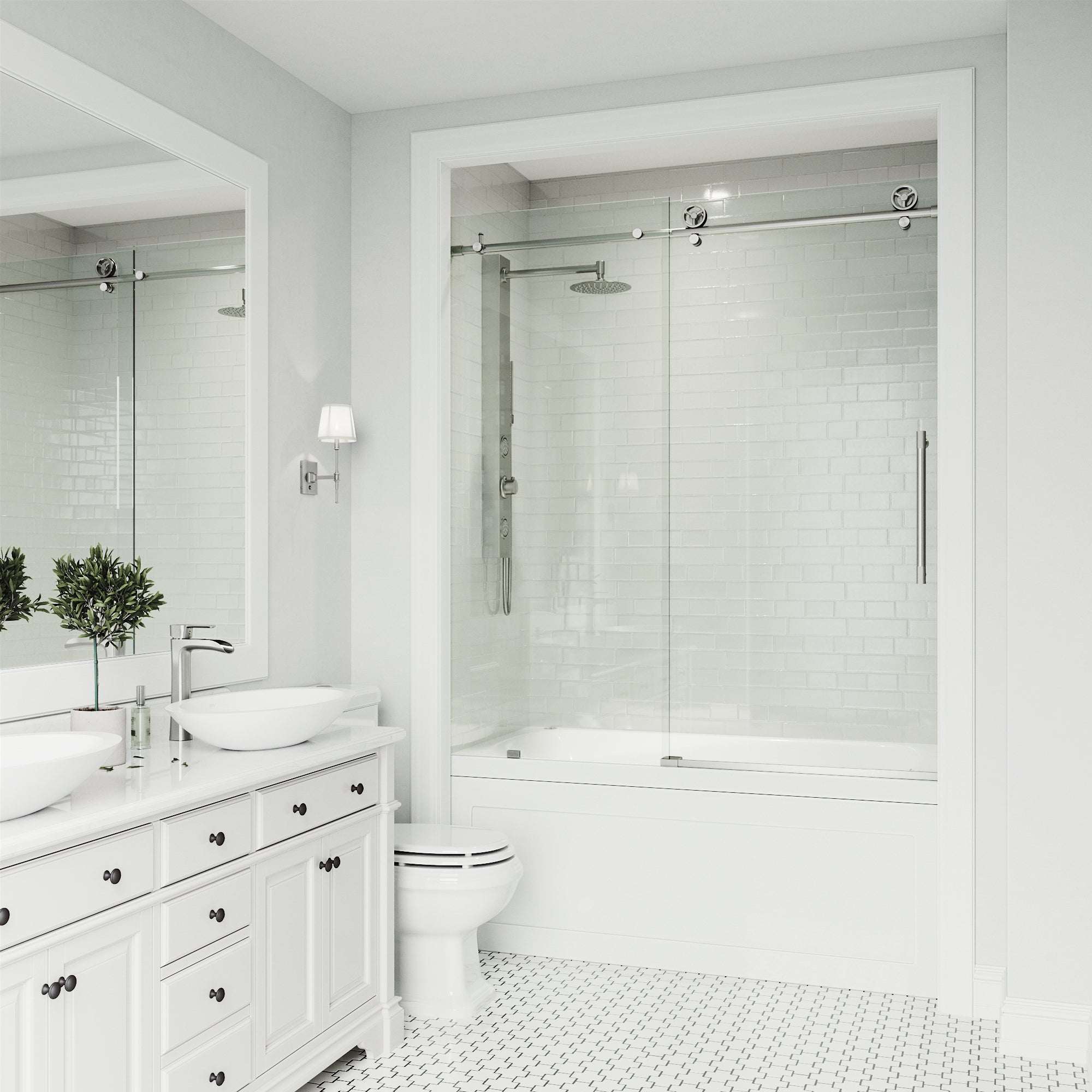 Elan Cass Frameless Sliding Tub Door 56–60 in. - Image 49
