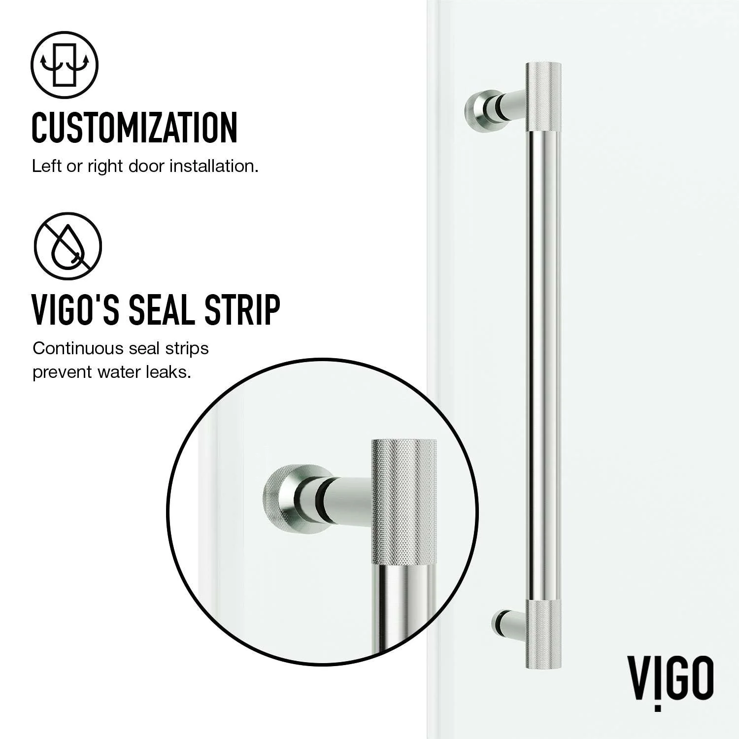 Elan Cass Frameless Sliding Tub Door 56–60 in. - Image 50