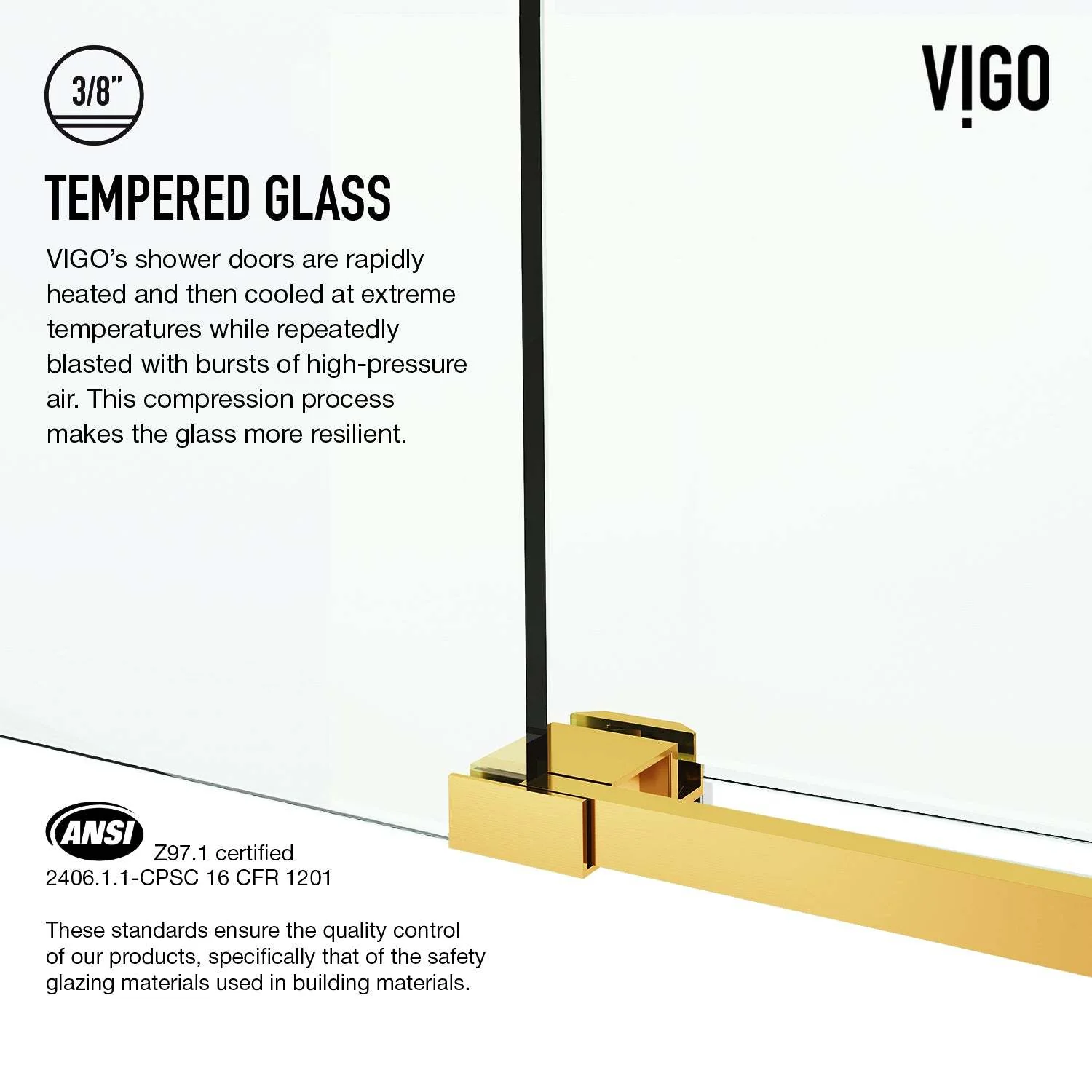 Cass Elan Frameless Sliding Shower Door - Image 110