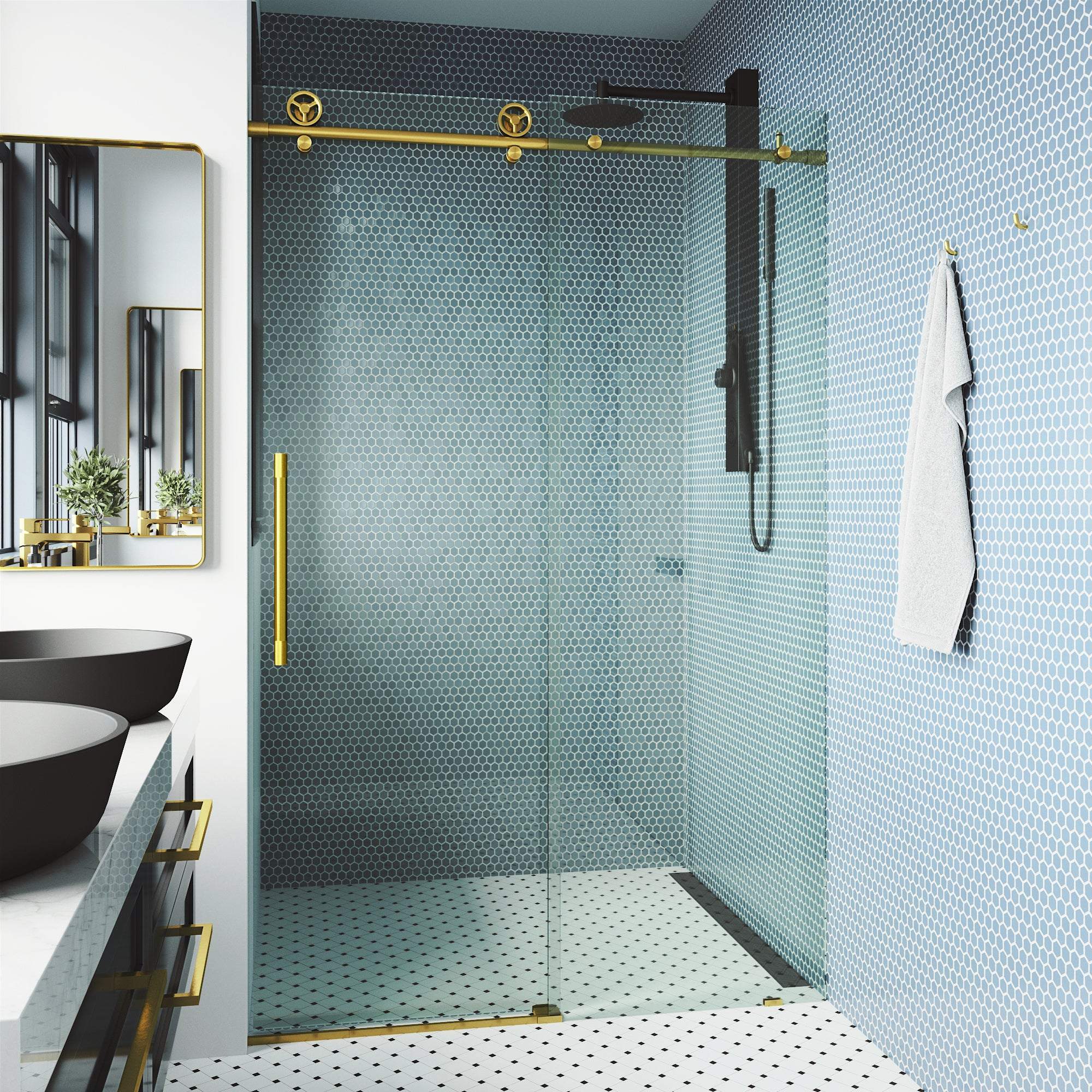 Cass Elan Frameless Sliding Shower Door - Image 129