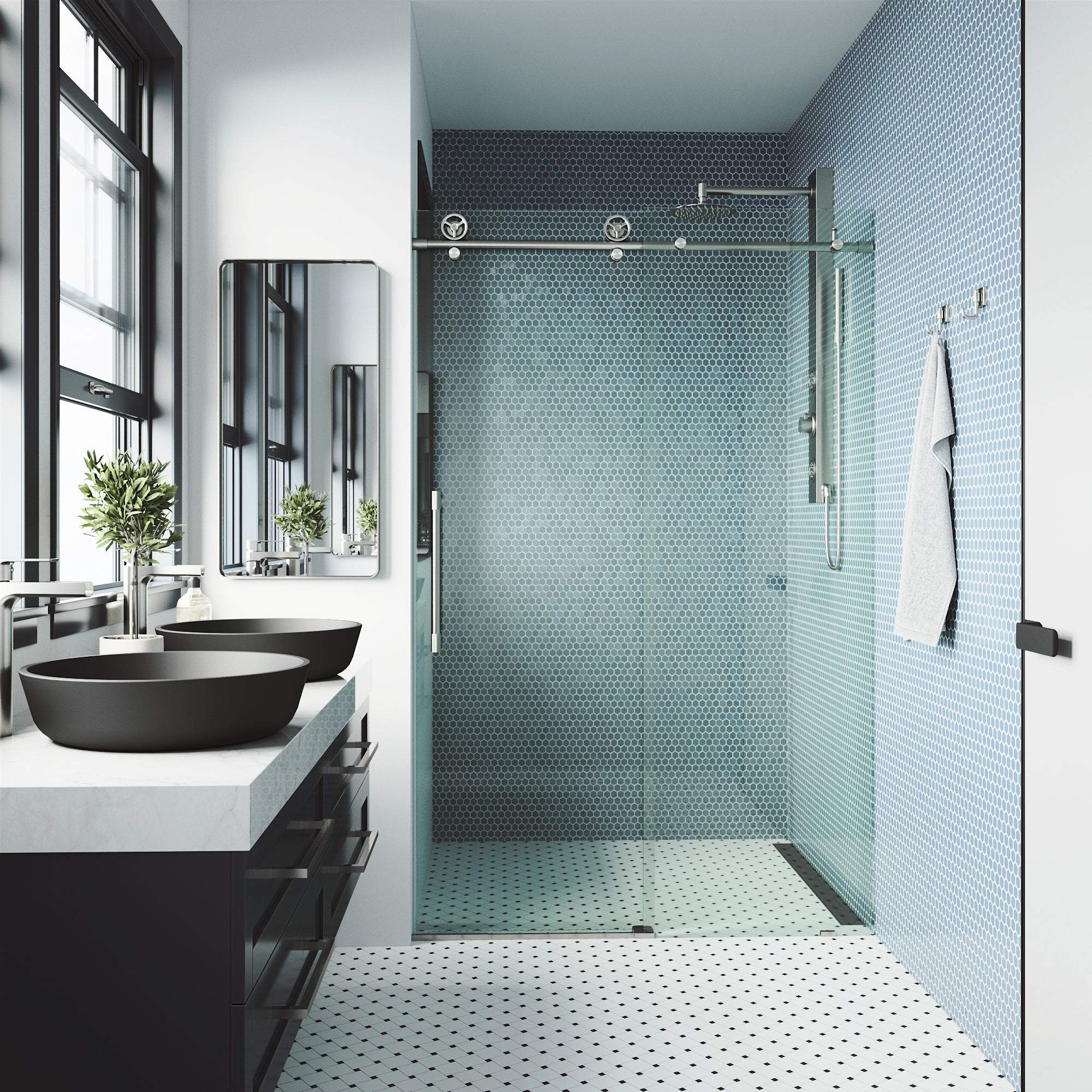 Cass Elan Frameless Sliding Shower Door - Image 201