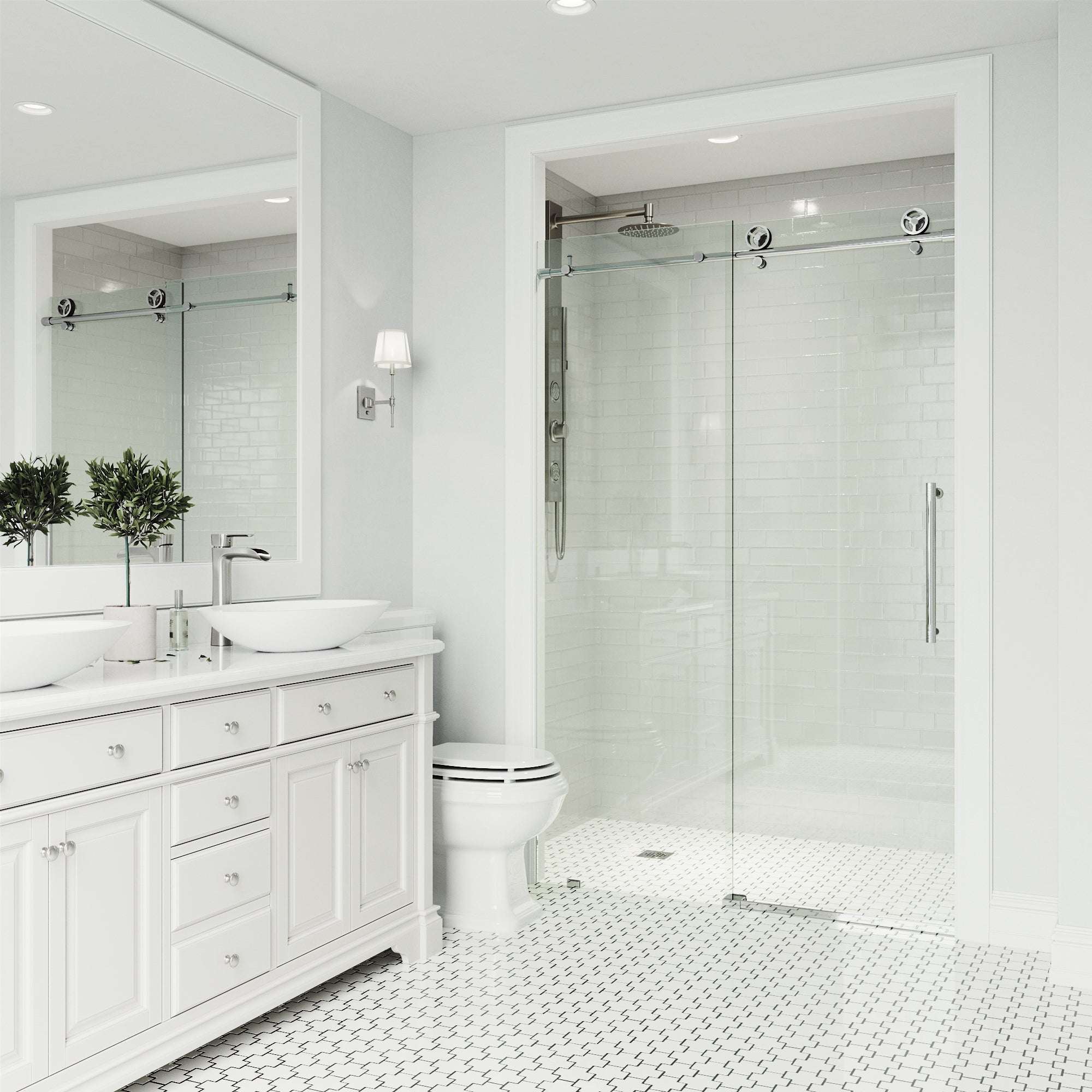 Cass Elan Frameless Sliding Shower Door - Image 39