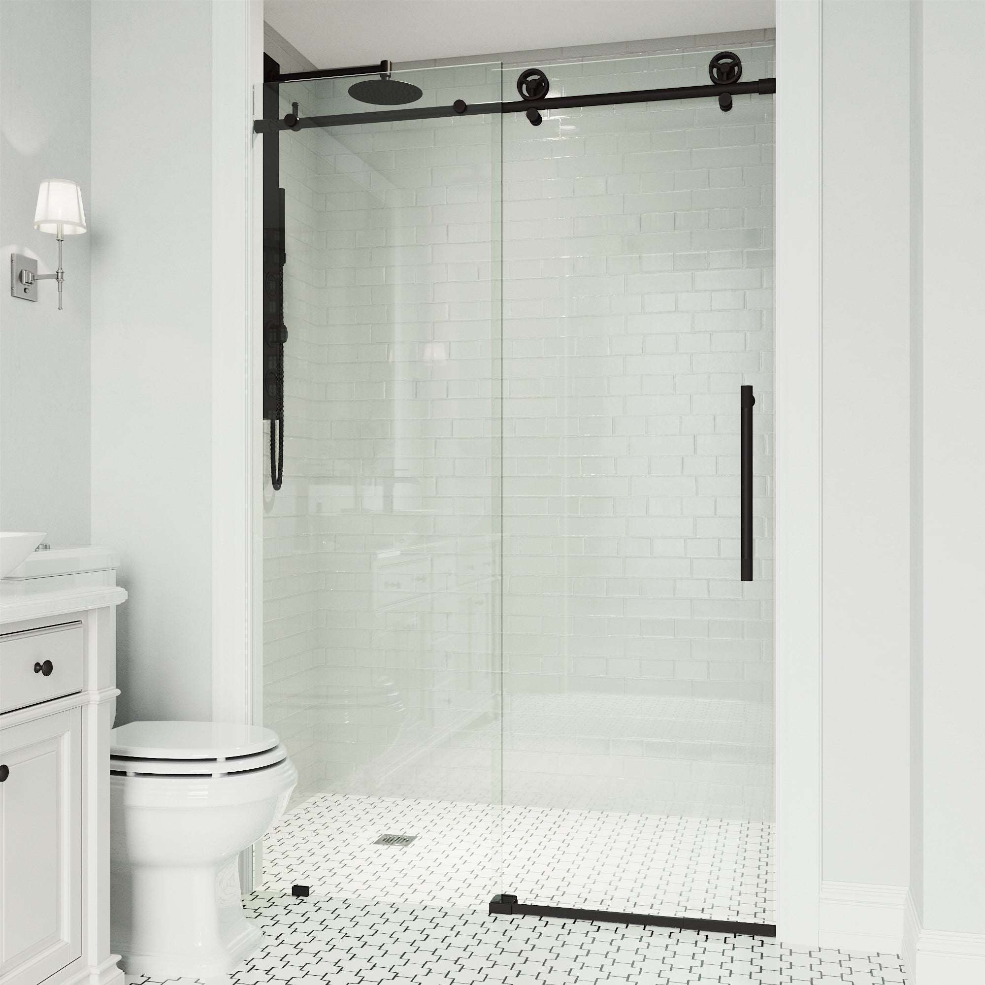 Cass Elan Frameless Sliding Shower Door - Image 80
