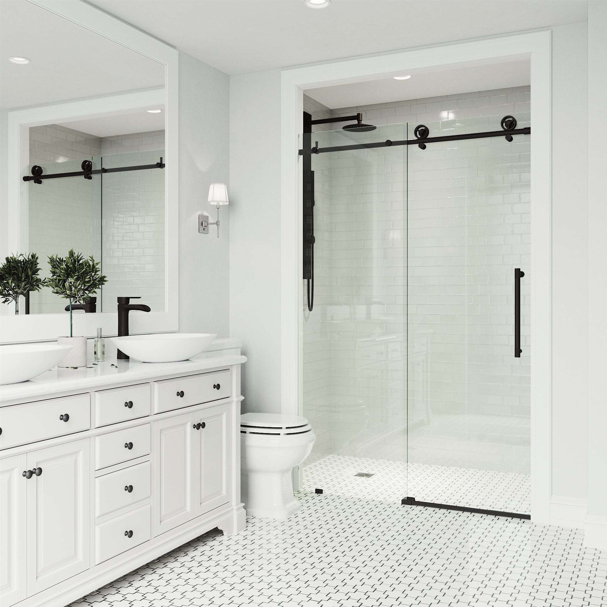 Cass Elan Frameless Sliding Shower Door - Image 81