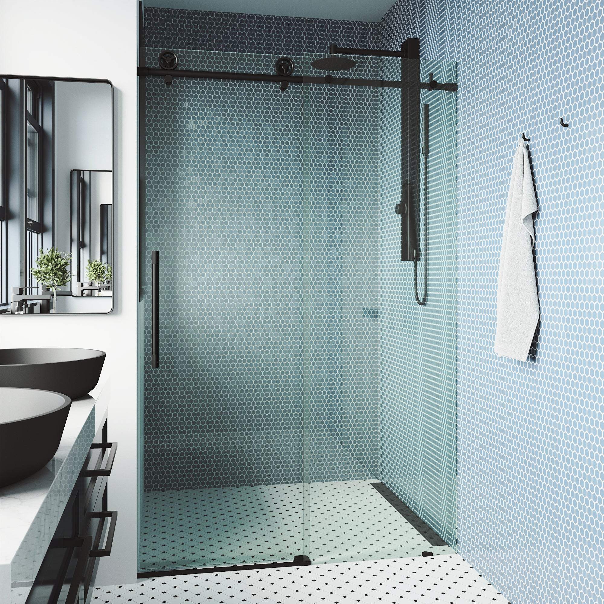 Cass Elan Frameless Sliding Shower Door - Image 88