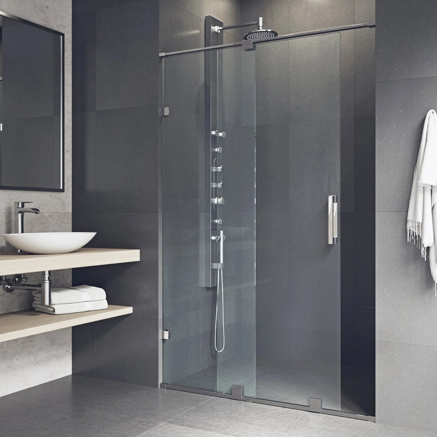 Ryland Frameless Sliding Shower Door - Image 16