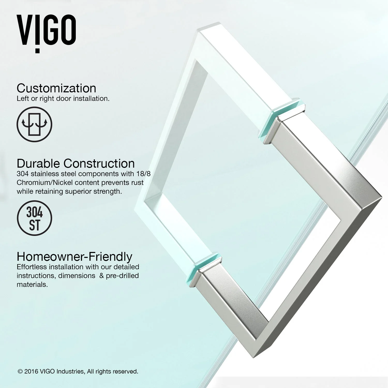 Ryland Frameless Sliding Shower Door - Image 18