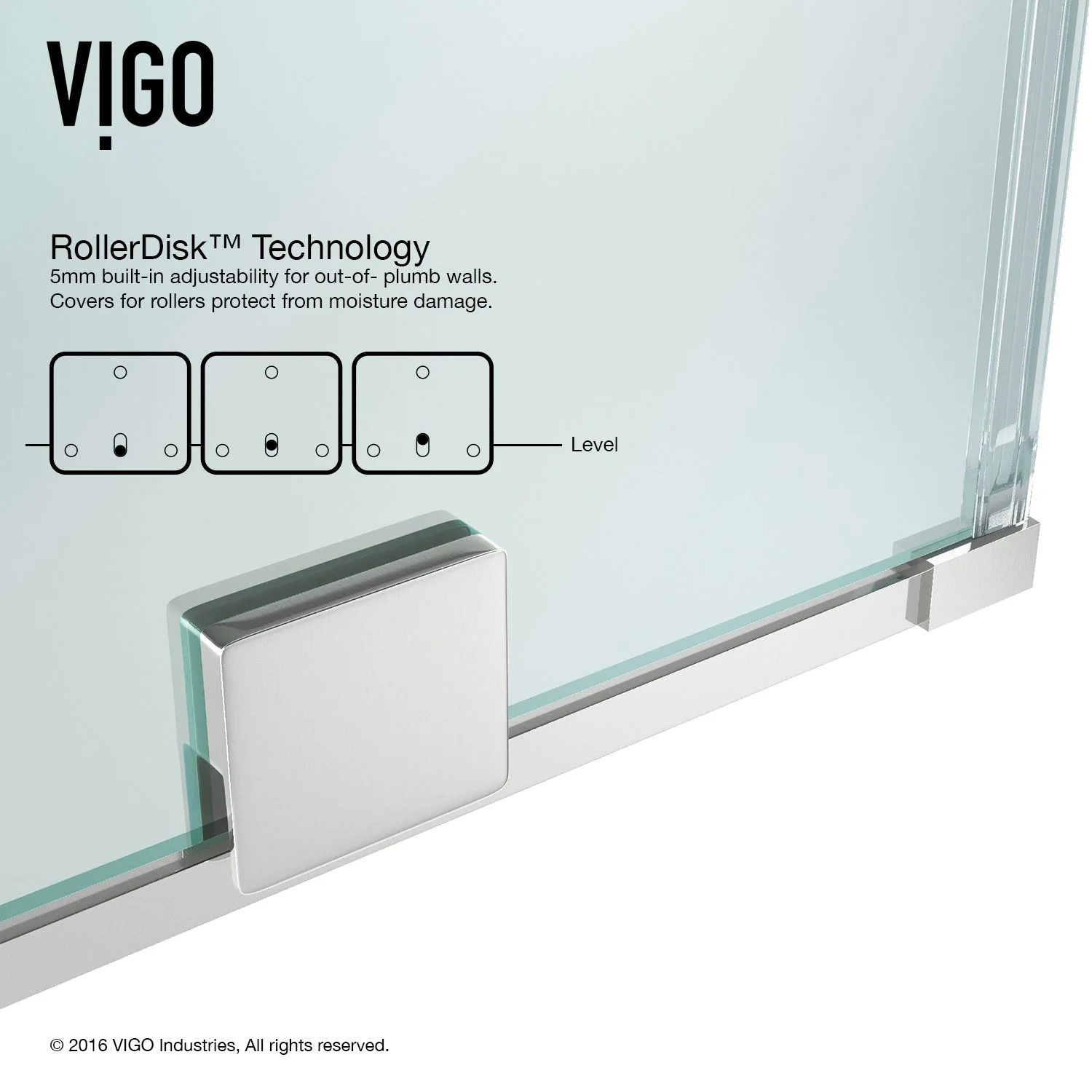 Ryland Frameless Sliding Shower Door - Image 19