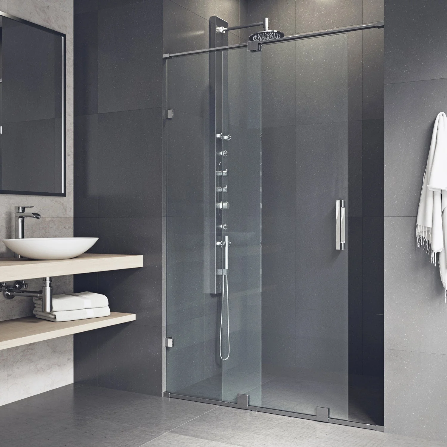 Ryland Frameless Sliding Shower Door - Image 27