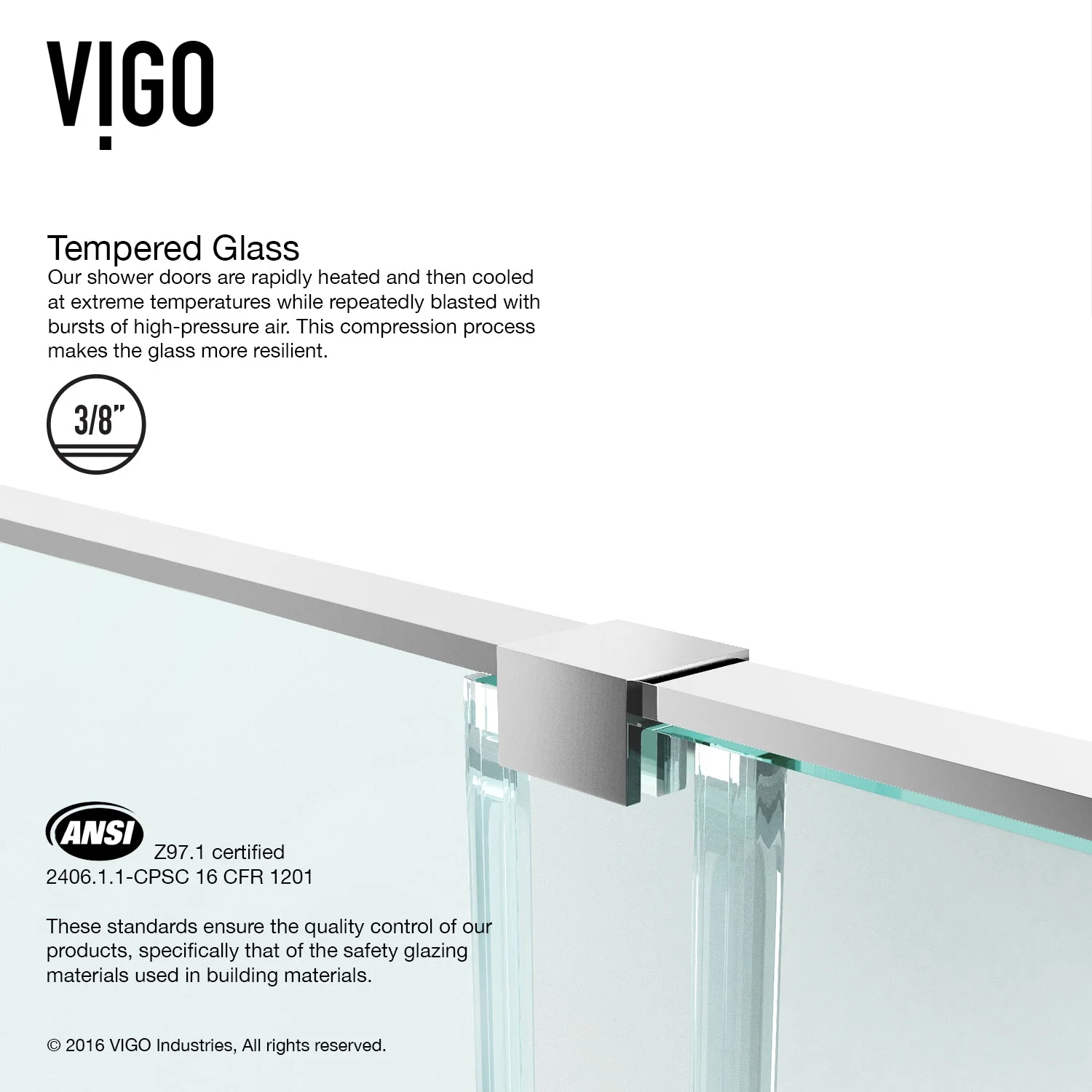Ryland Frameless Sliding Shower Door - Image 31