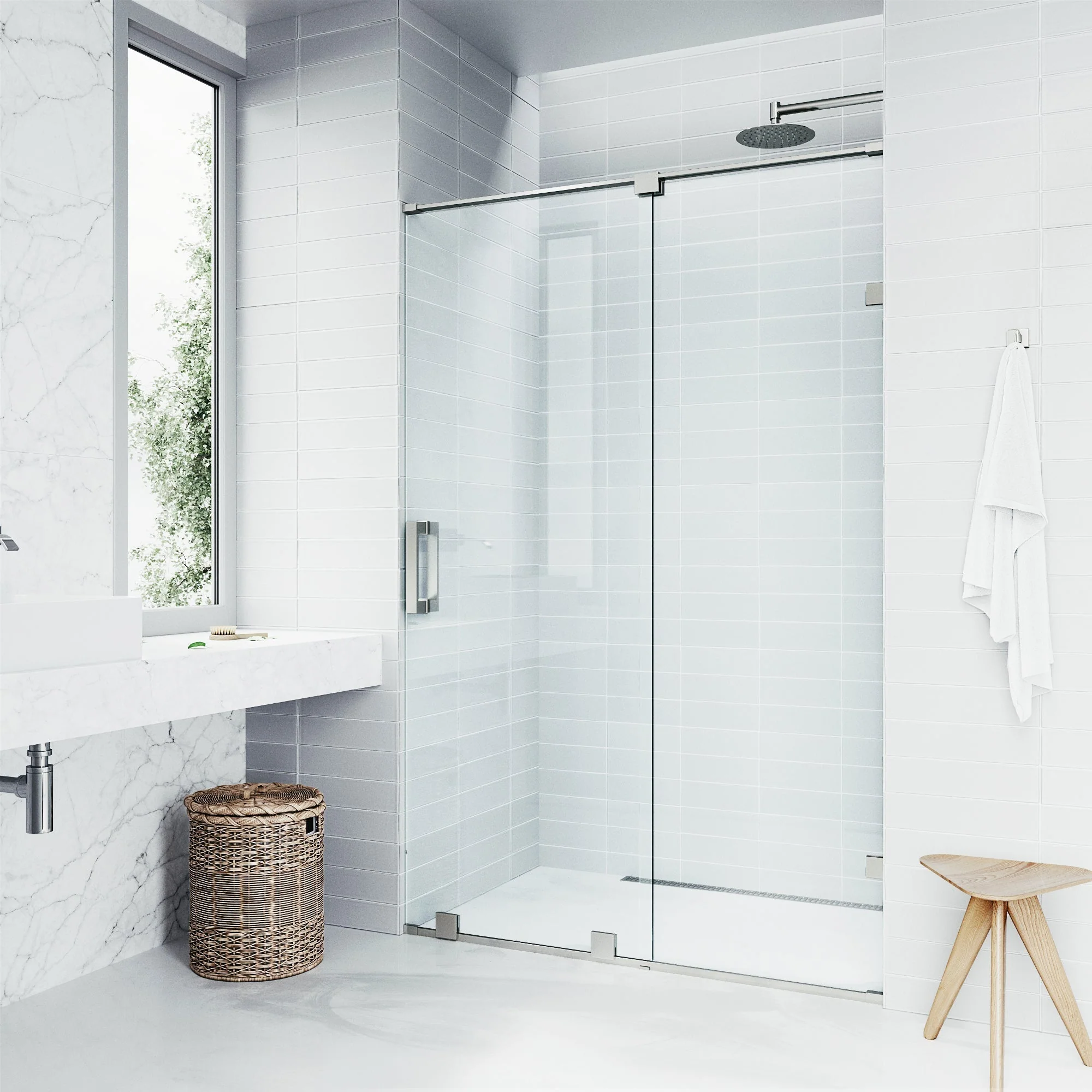 Ryland Frameless Sliding Shower Door - Image 44