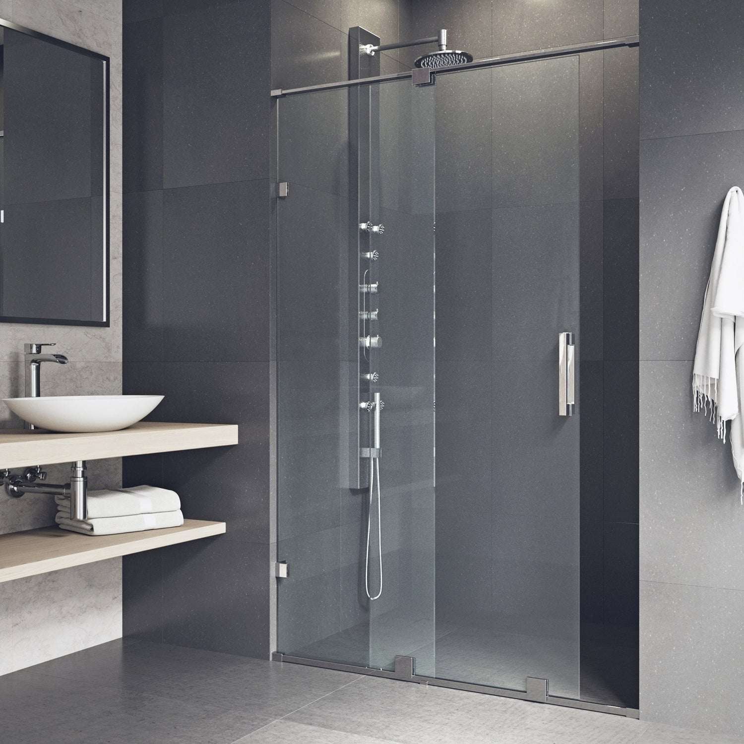 Ryland Frameless Sliding Shower Door - Image 50
