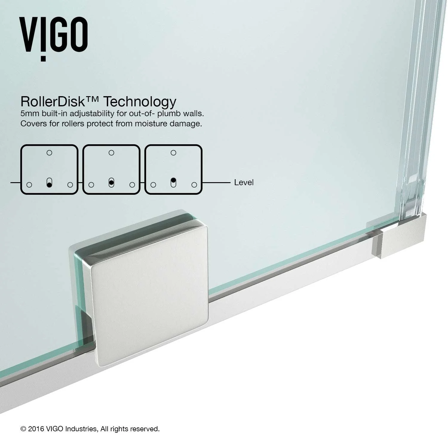 Ryland Frameless Sliding Shower Door - Image 53