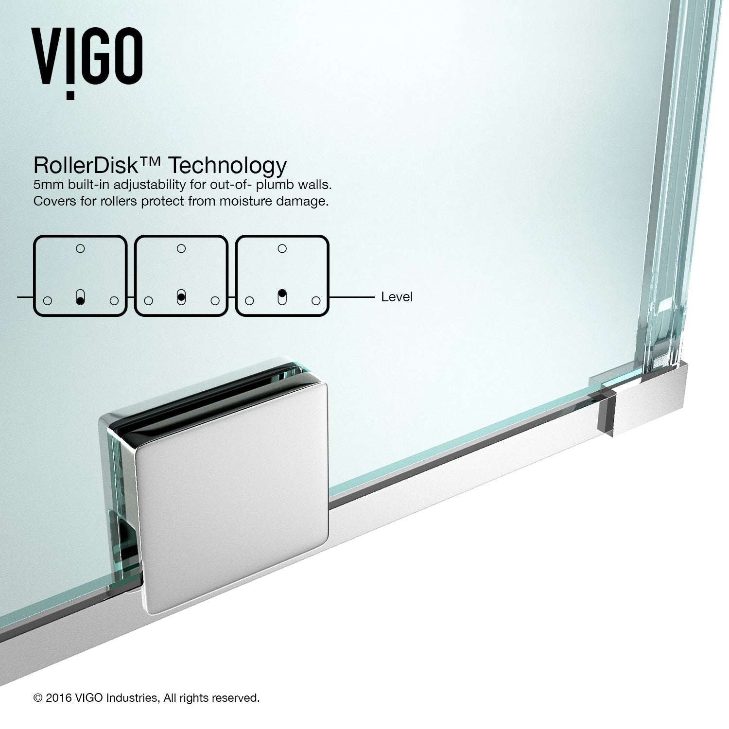 Ryland Frameless Sliding Shower Door - Image 66