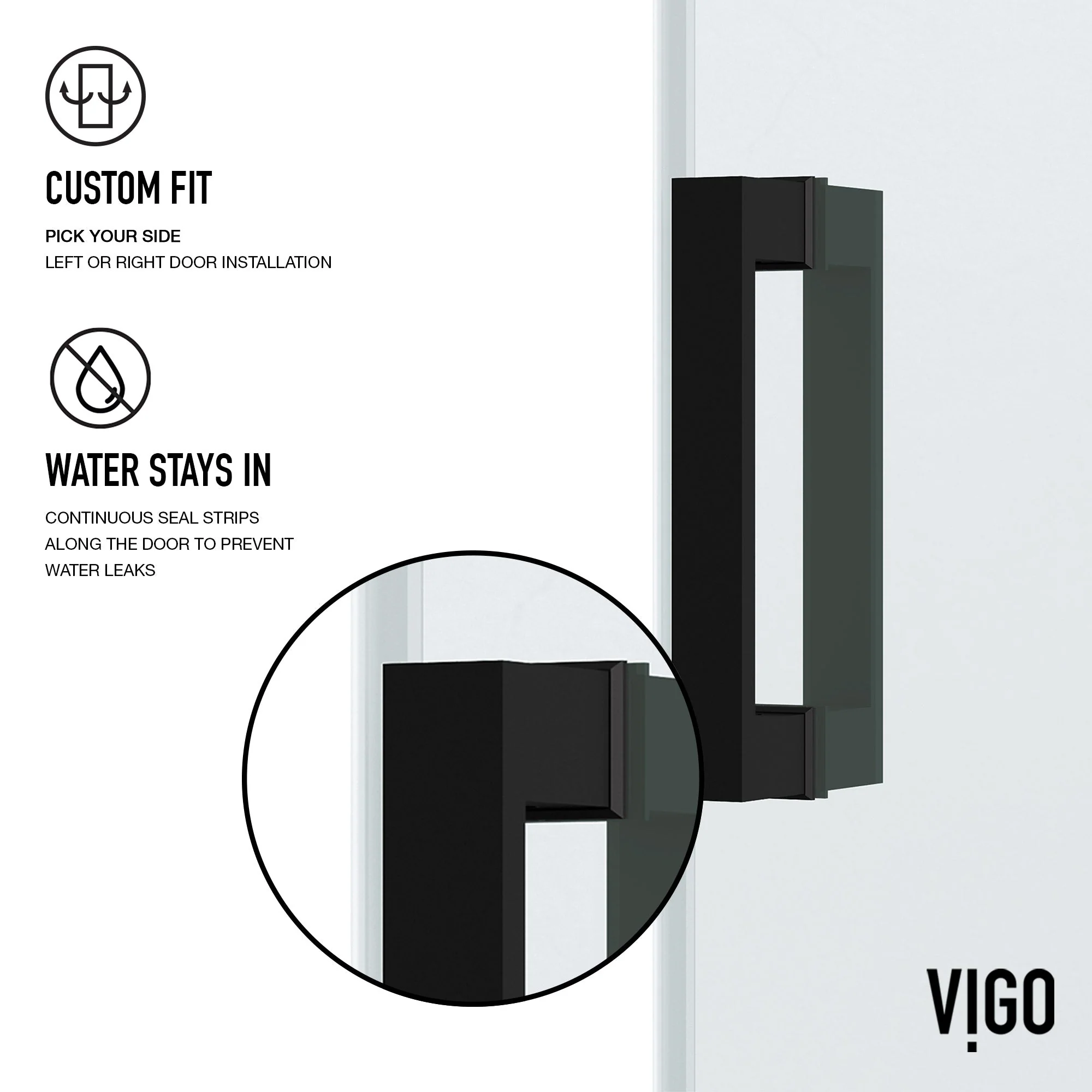 Ryland Frameless Sliding Shower Door - Image 8