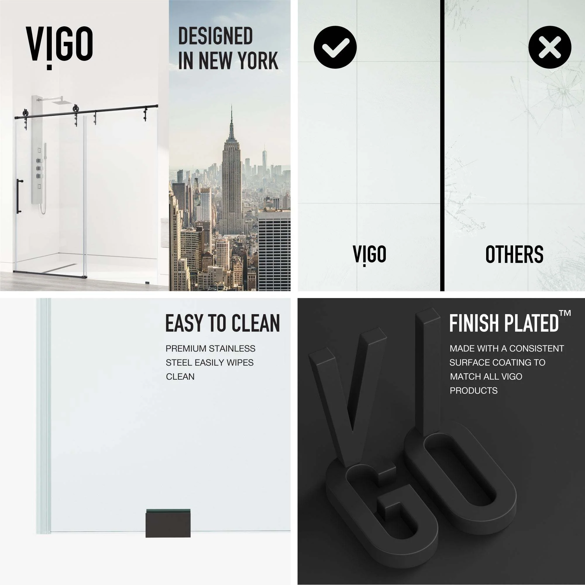Hamilton Frameless Sliding Shower Door - Image 21