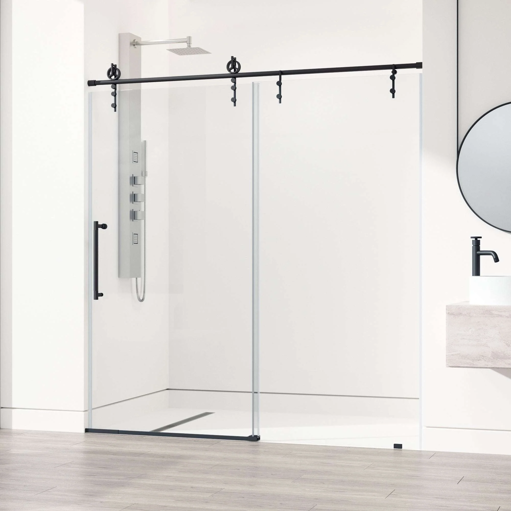 Hamilton Frameless Sliding Shower Door - Image 22