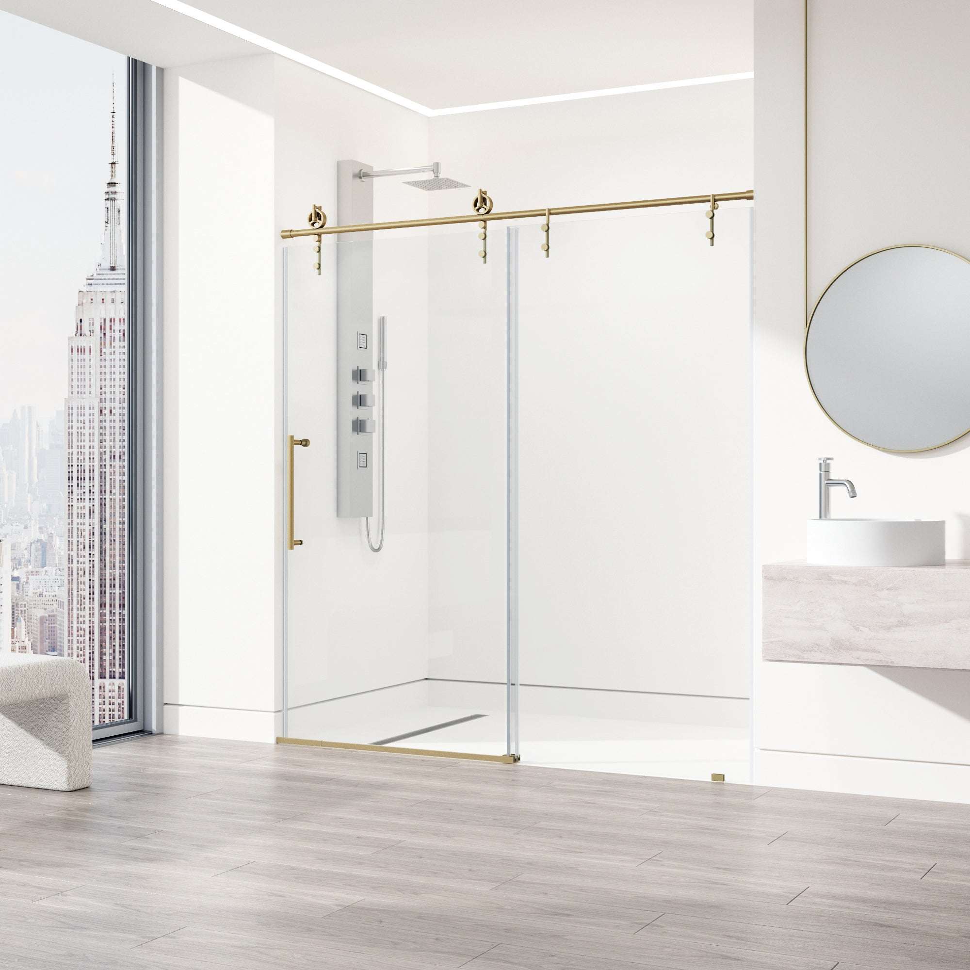 Hamilton Frameless Sliding Shower Door - Image 30